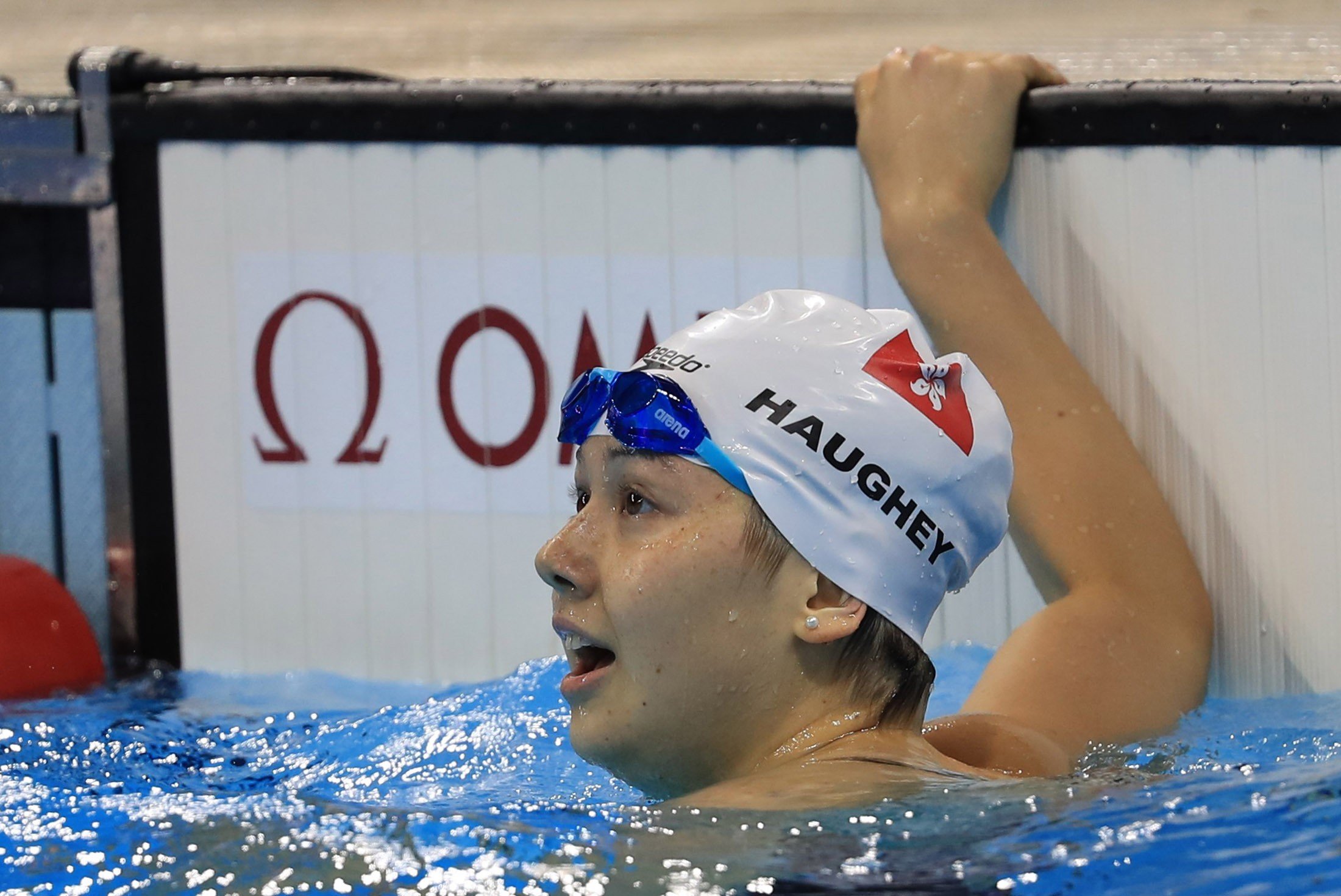 Siobhan Haughey starred for Hong Kong at the Olympics. Photo: Reuters
