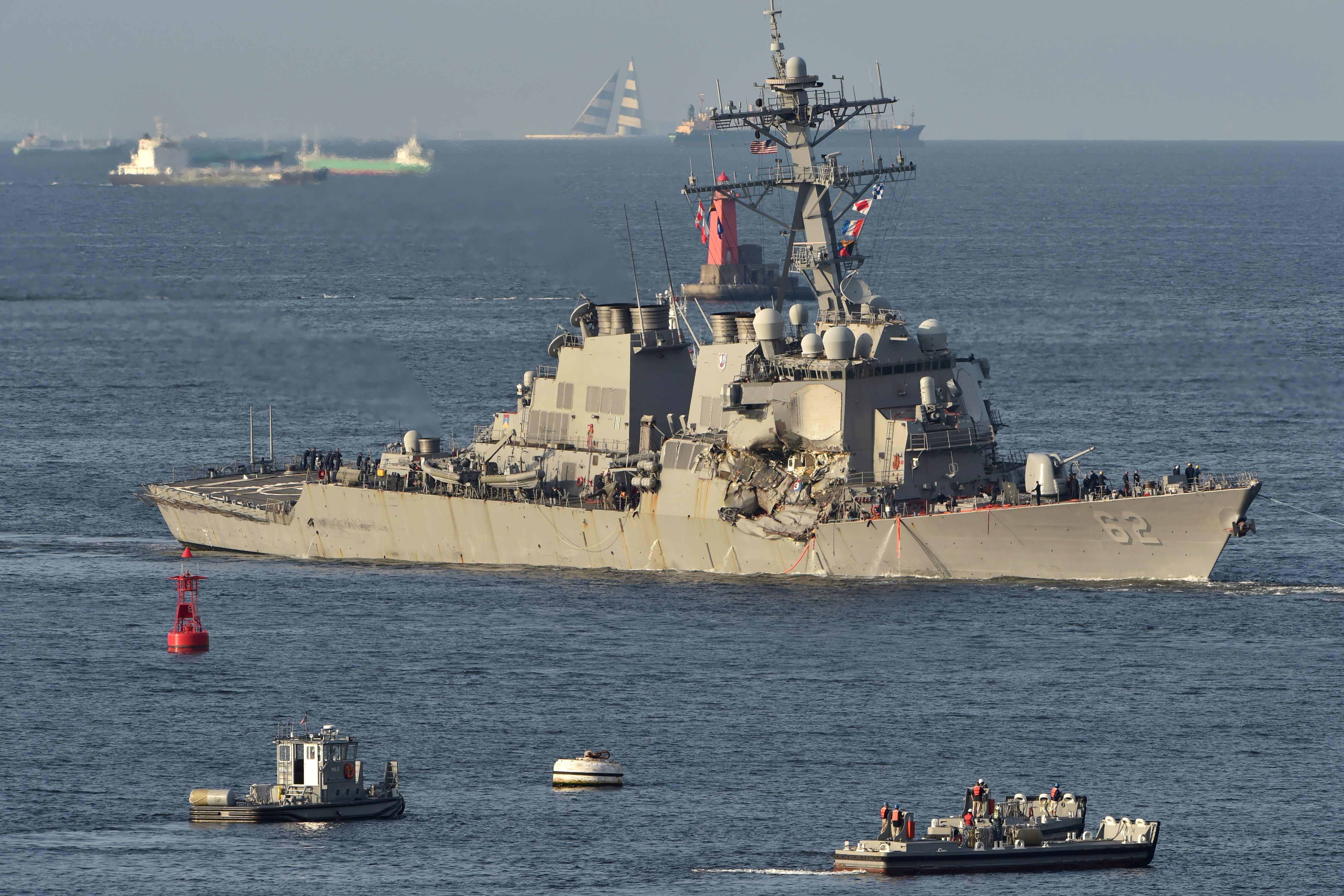 USS Fitzgerald returns to Yokosuka > Commander, U.S. 7th Fleet > Display