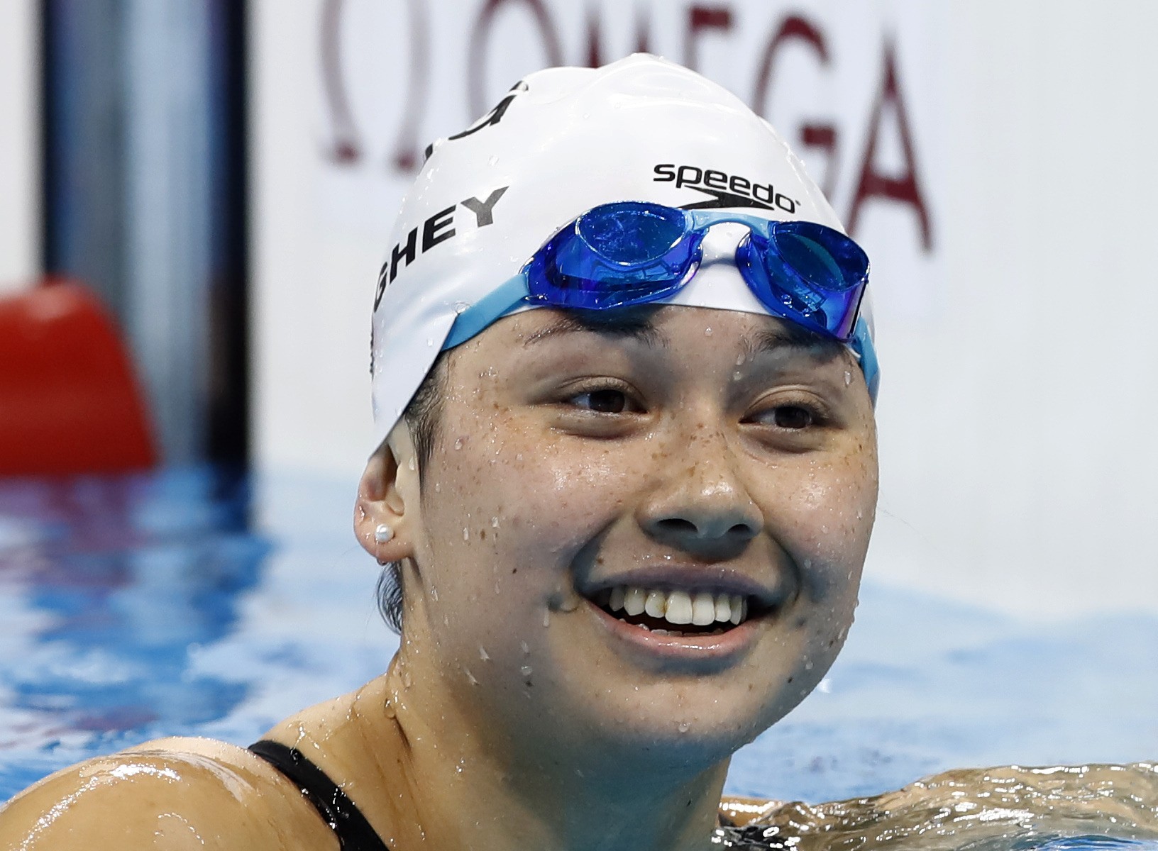 Siobhan Haughey will contest the final of the world championships in the 200-metre freestyle. Photo: Xinhua