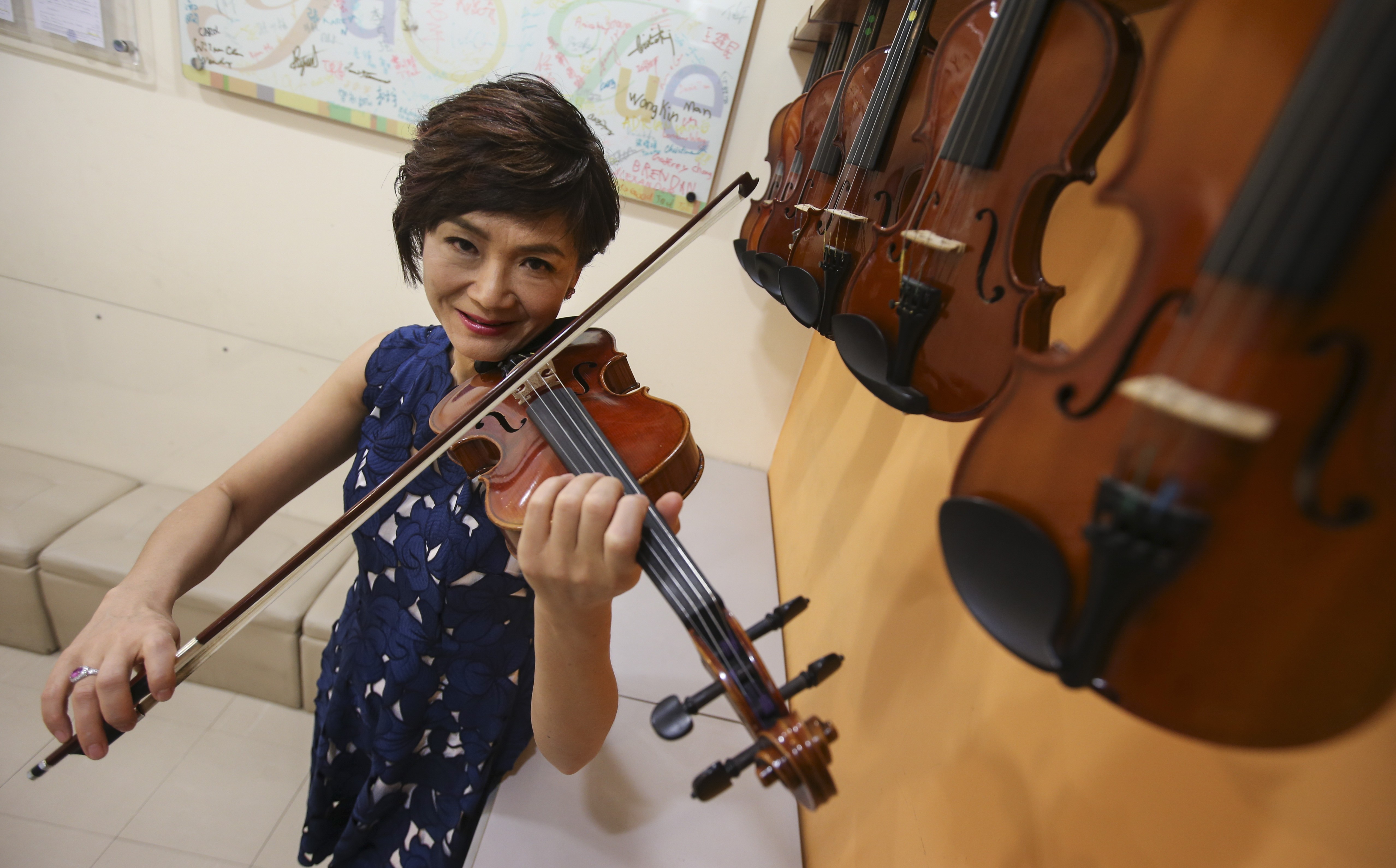 Talented Hong Kong-based violinist has many bows to her string South China Morning Post