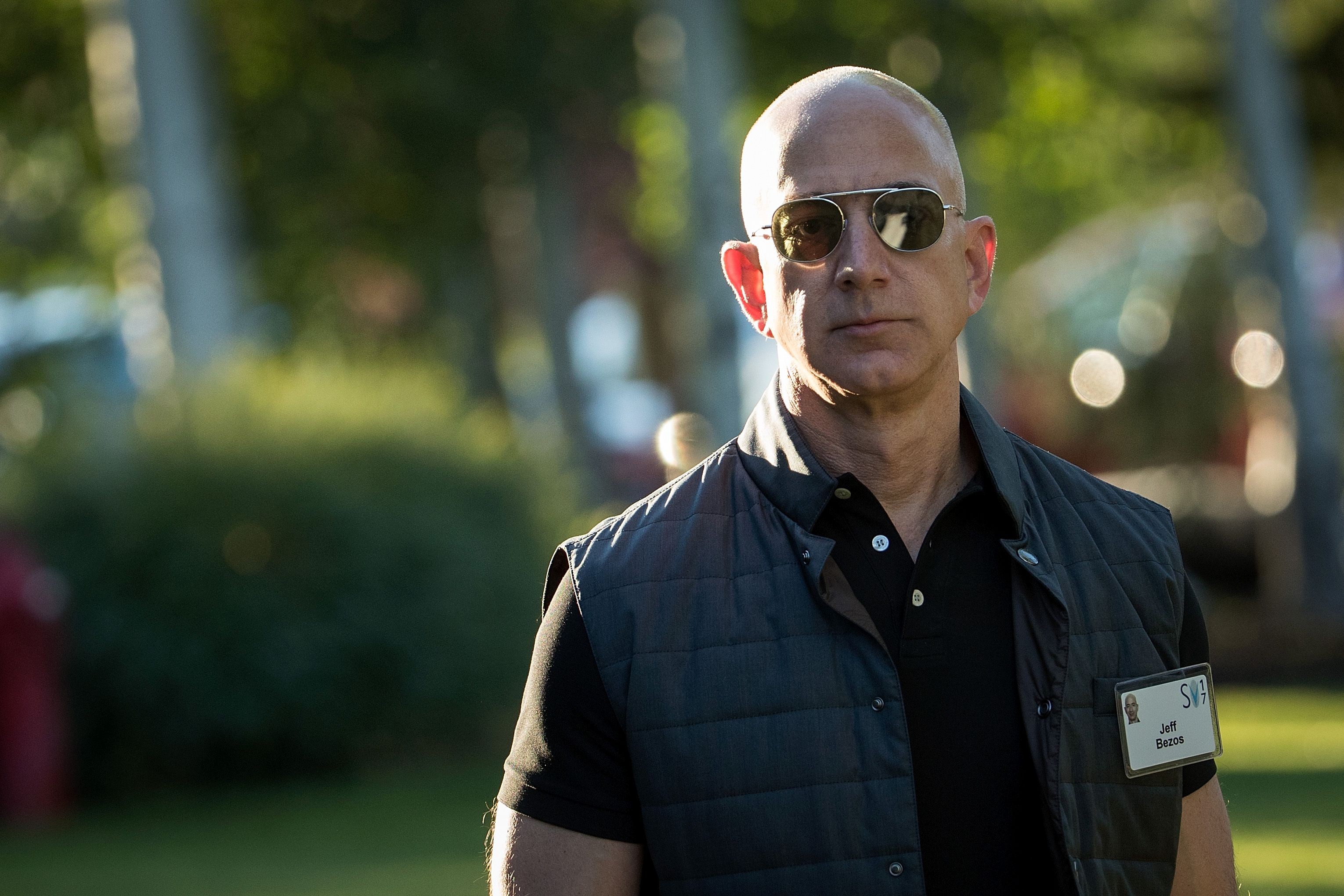 Jeff Bezos, CEO of Amazon. Photo: AFP