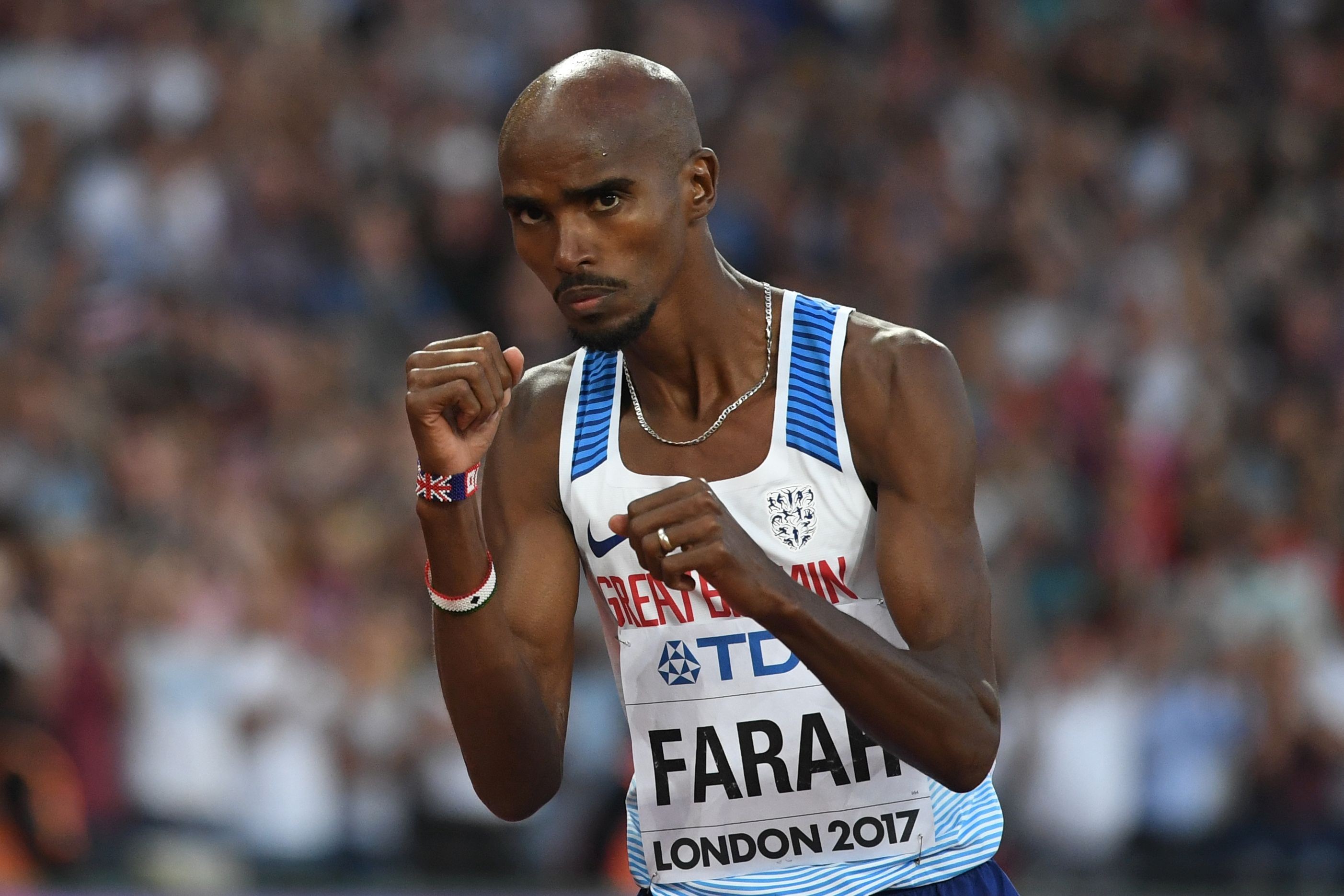 Britain's Mo Farah wants to be known as “Mohamed” from now on. Photo: AFP