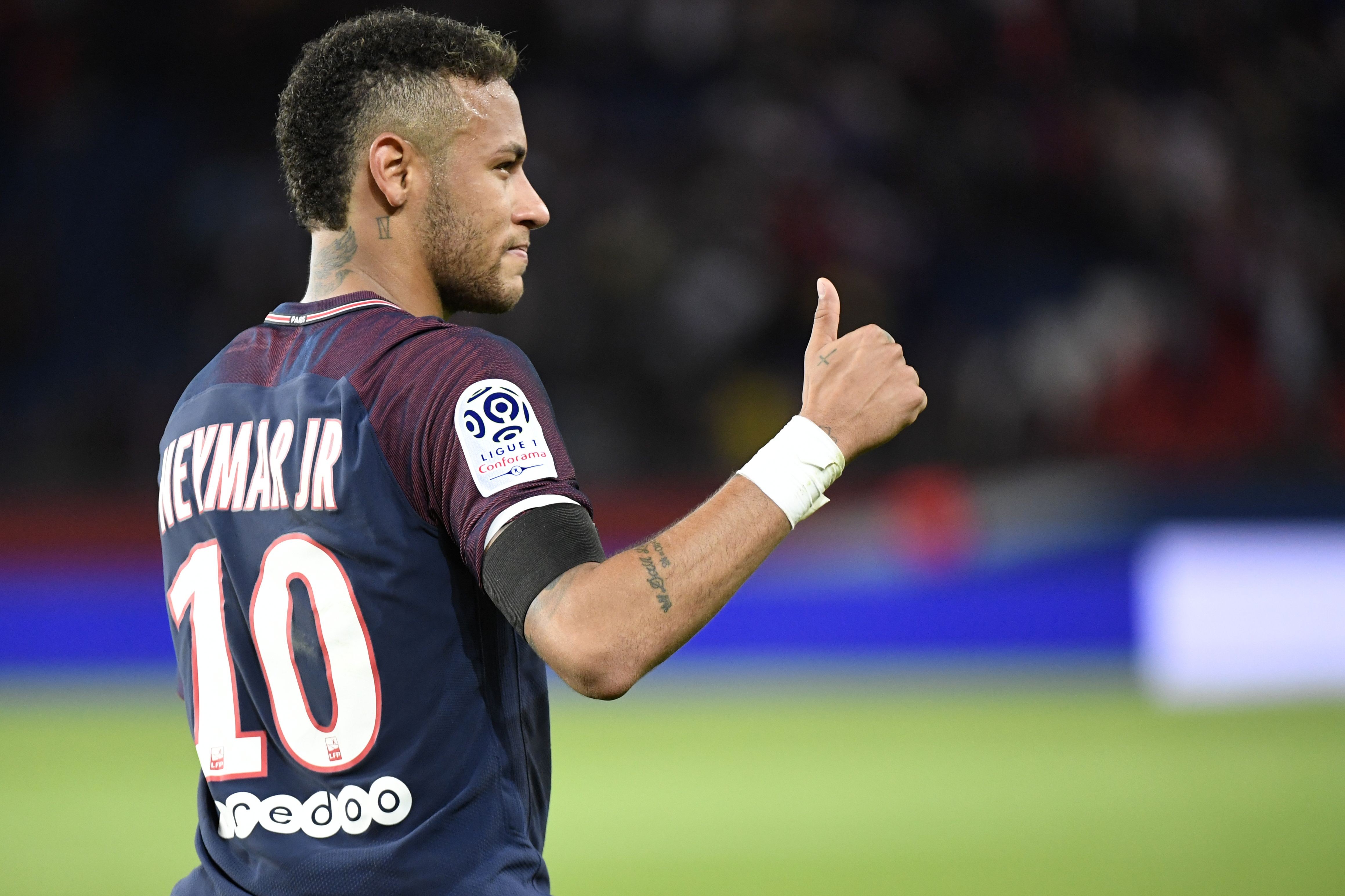Brazilian forward Neymar in action for Paris Saint-Germain. Photo: AFP