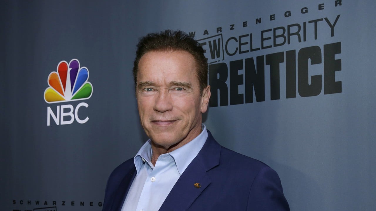 Arnold Schwarzenegger, the boss of "The New Celebrity Apprentice," at a press junket in Universal City, Calif. Photo: Paul Drinkwater/NBC via AP