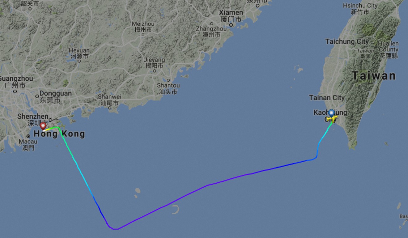 Emergency landing at Hong Kong airport after report of fire on