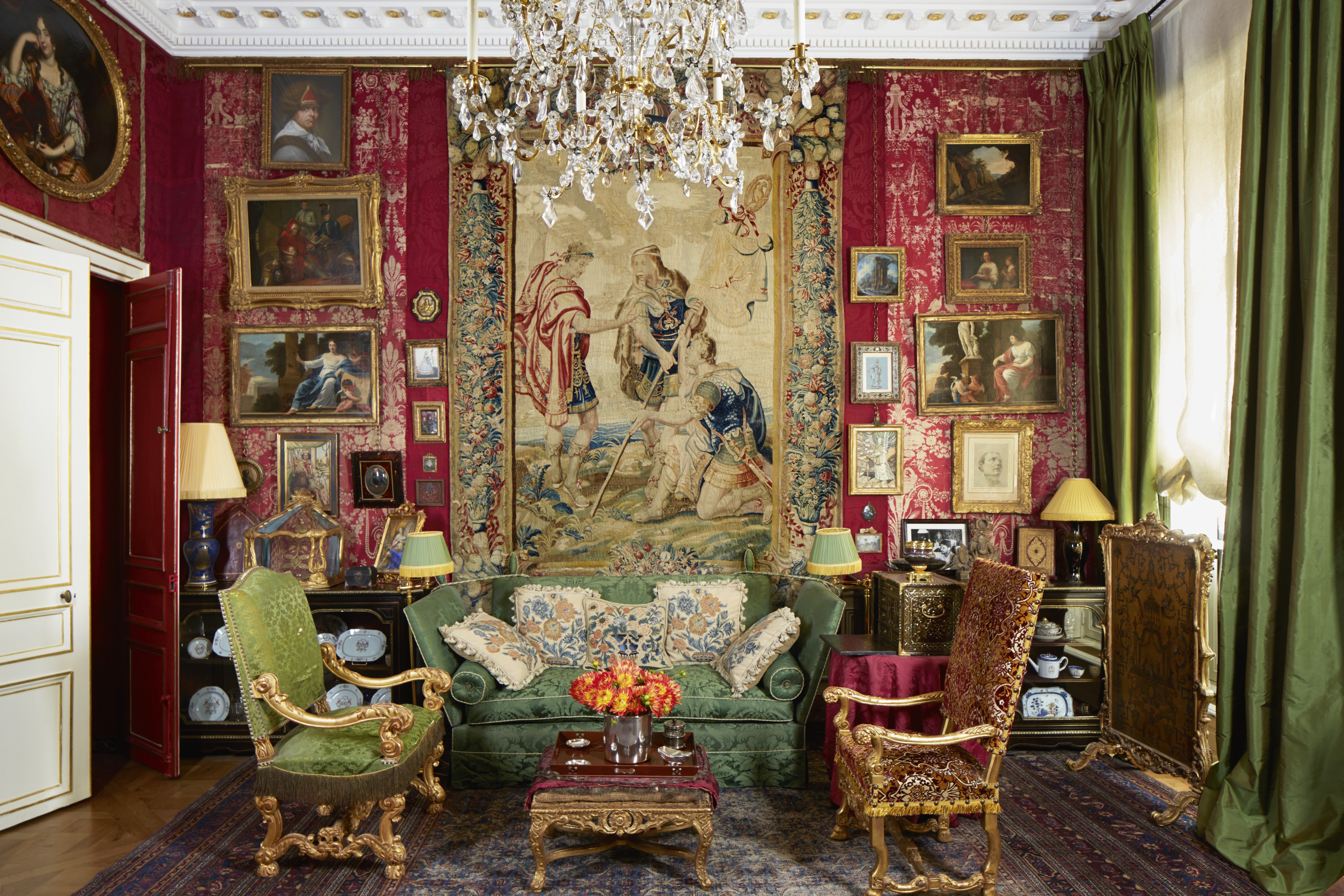 The 18th-century Parisian apartment of British design connoisseur Charles Garnett and his partner, gallery owner Sylvain Lévy-Alban, is steeped in heirlooms and history