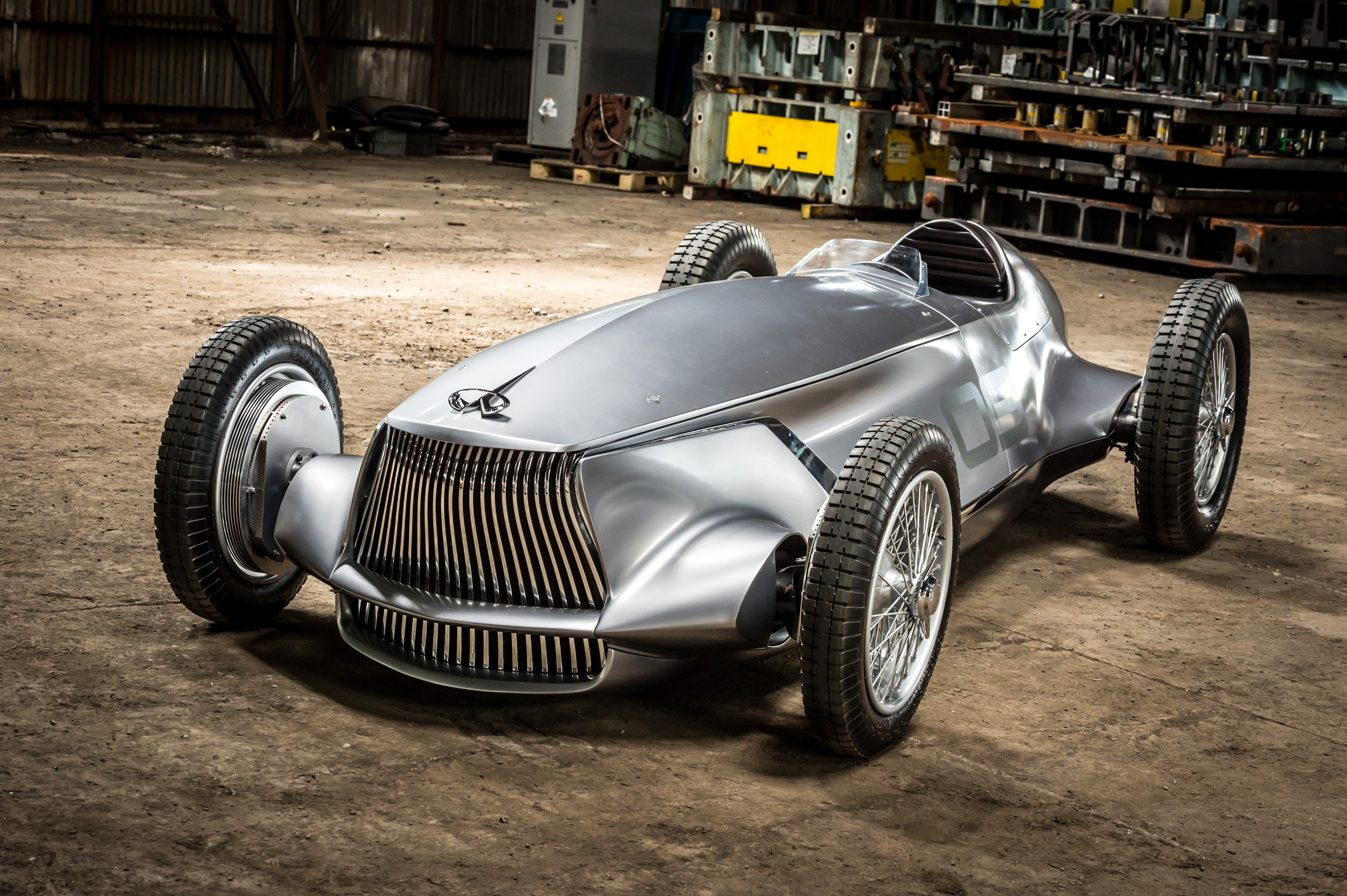 The world’s motoring elite loved the design of Infiniti's Prototype 9 one-seater. Photo: SCMP Handout