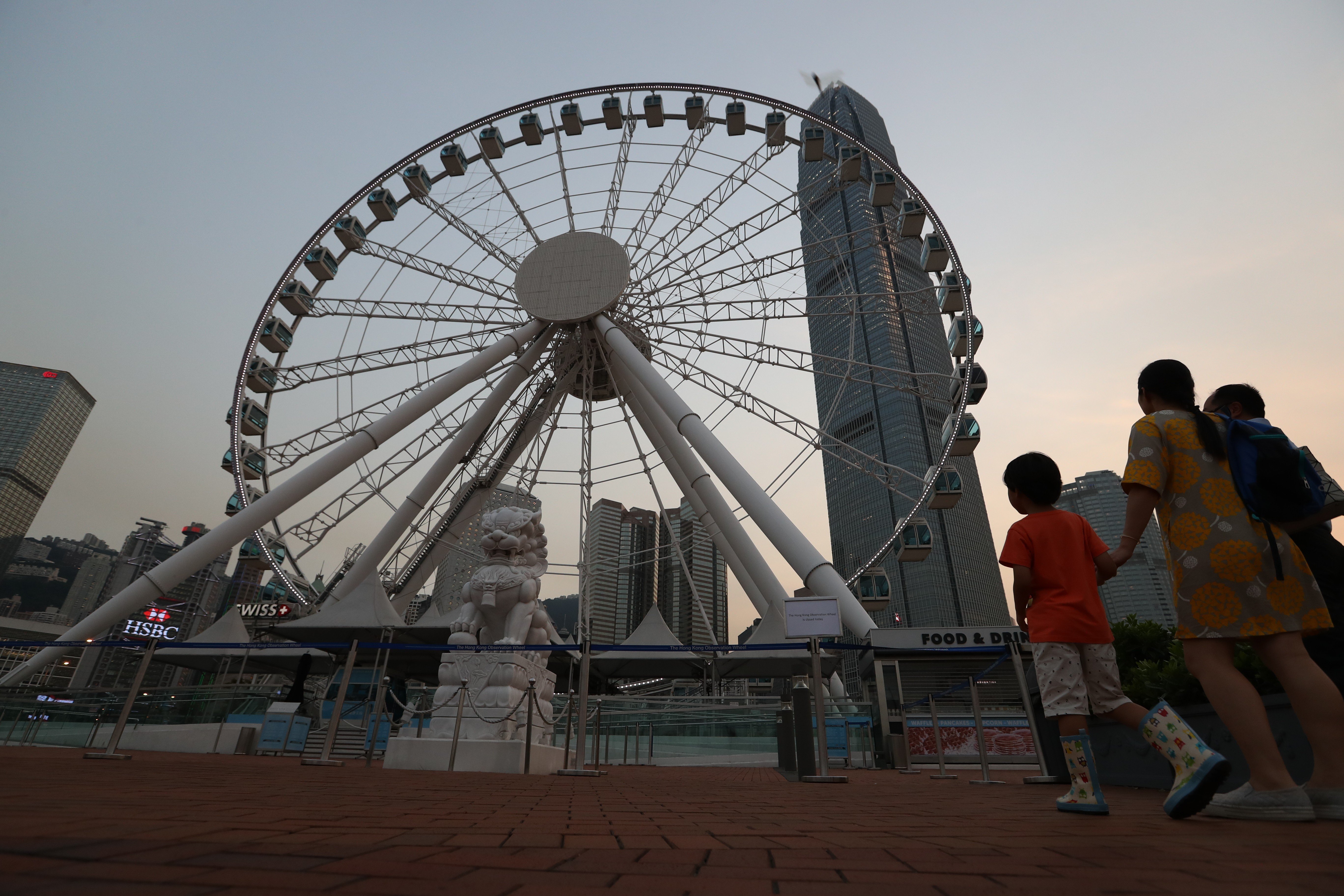 The attraction located on the Central Harbourfront closed suddenly last week. Photo: Nora Tam