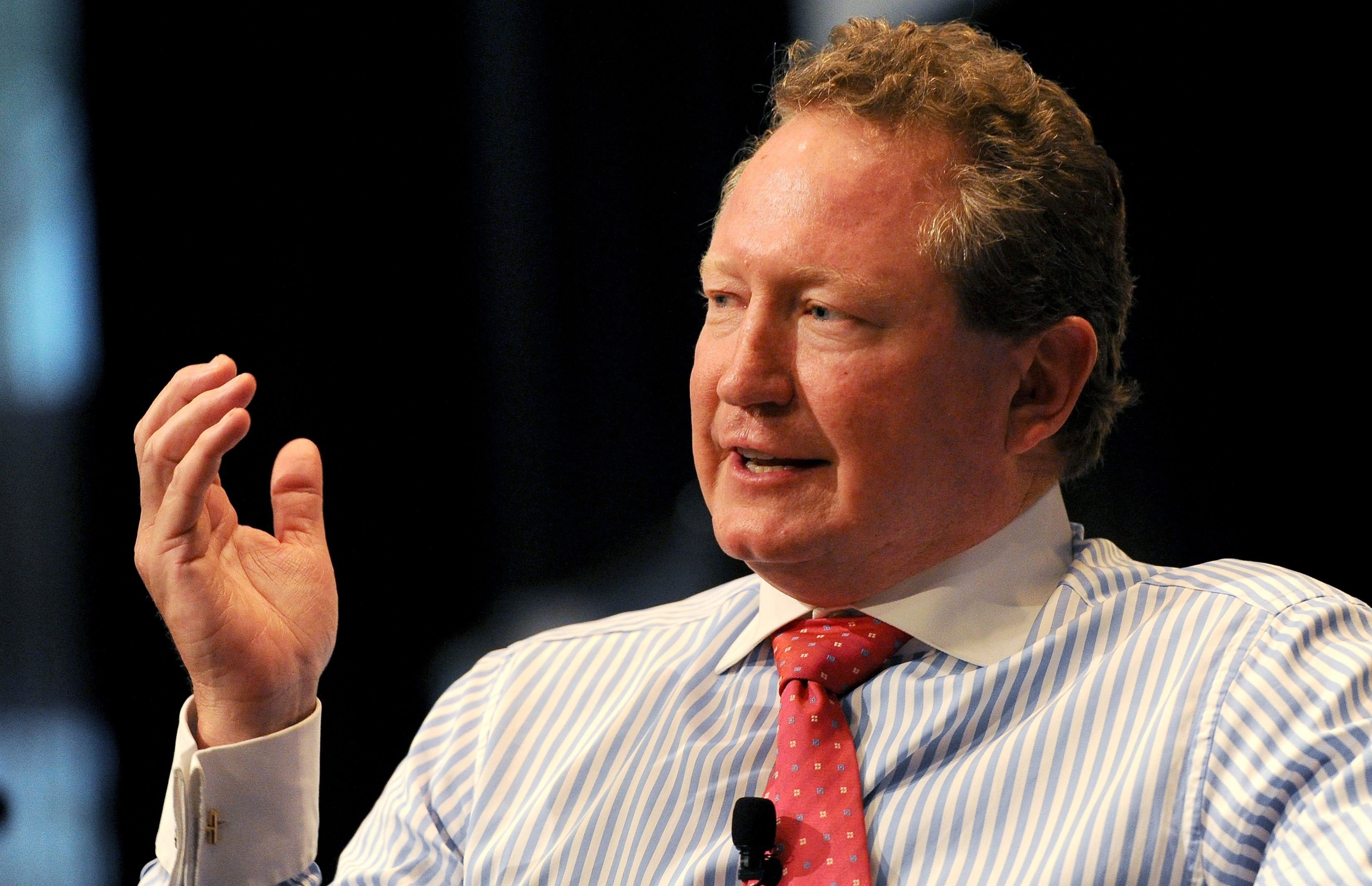 Billionaire Andrew “Twiggy” Forrest is launching a six-team Indo-Pacific competition. Photo: AFP