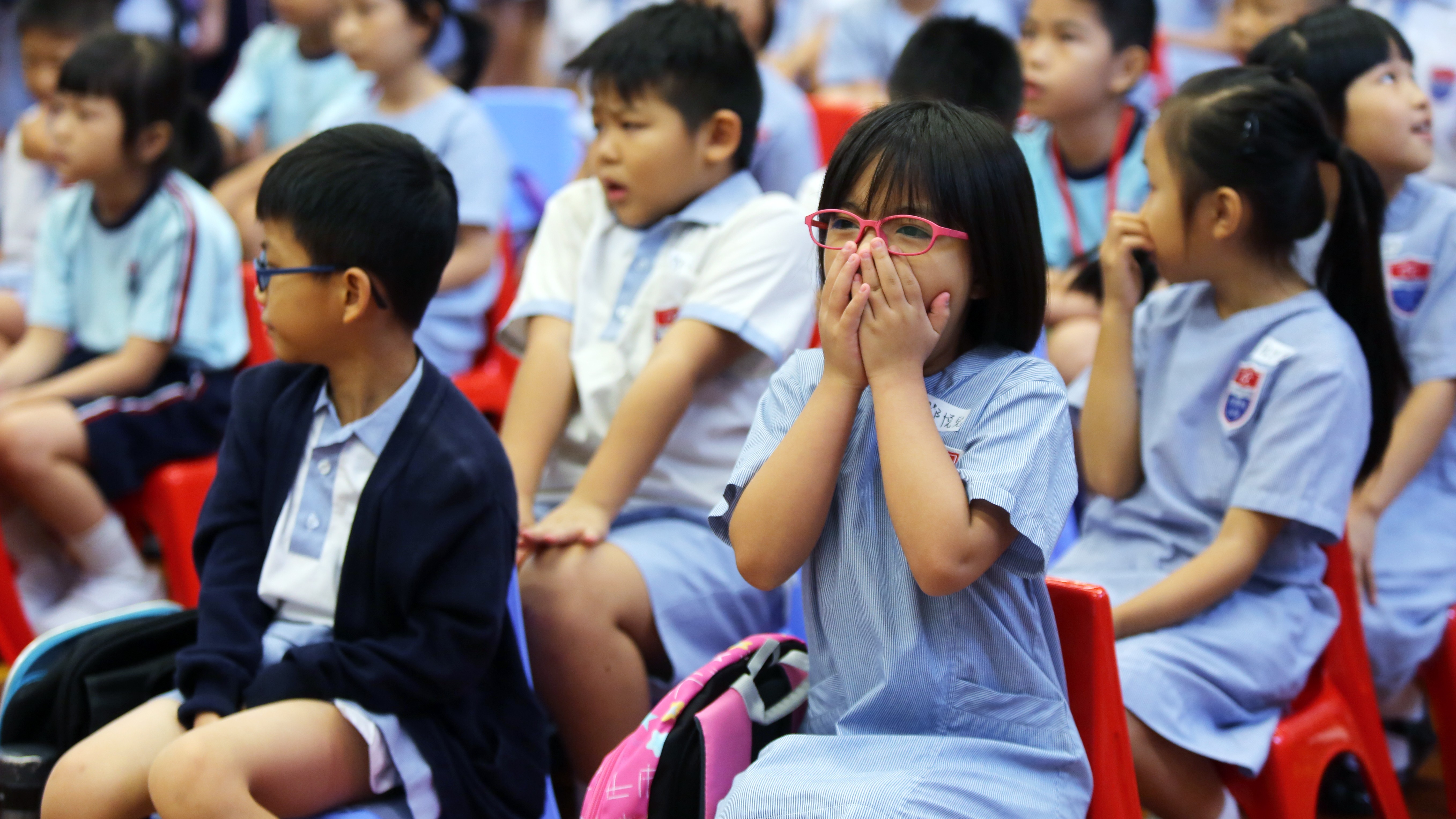 Pupils at Fong Yun Wah Primary School in Tin Shui Wai. Can Hong Kong’s public education do more to give children a love of learning? Photo: Xiaomei Chen