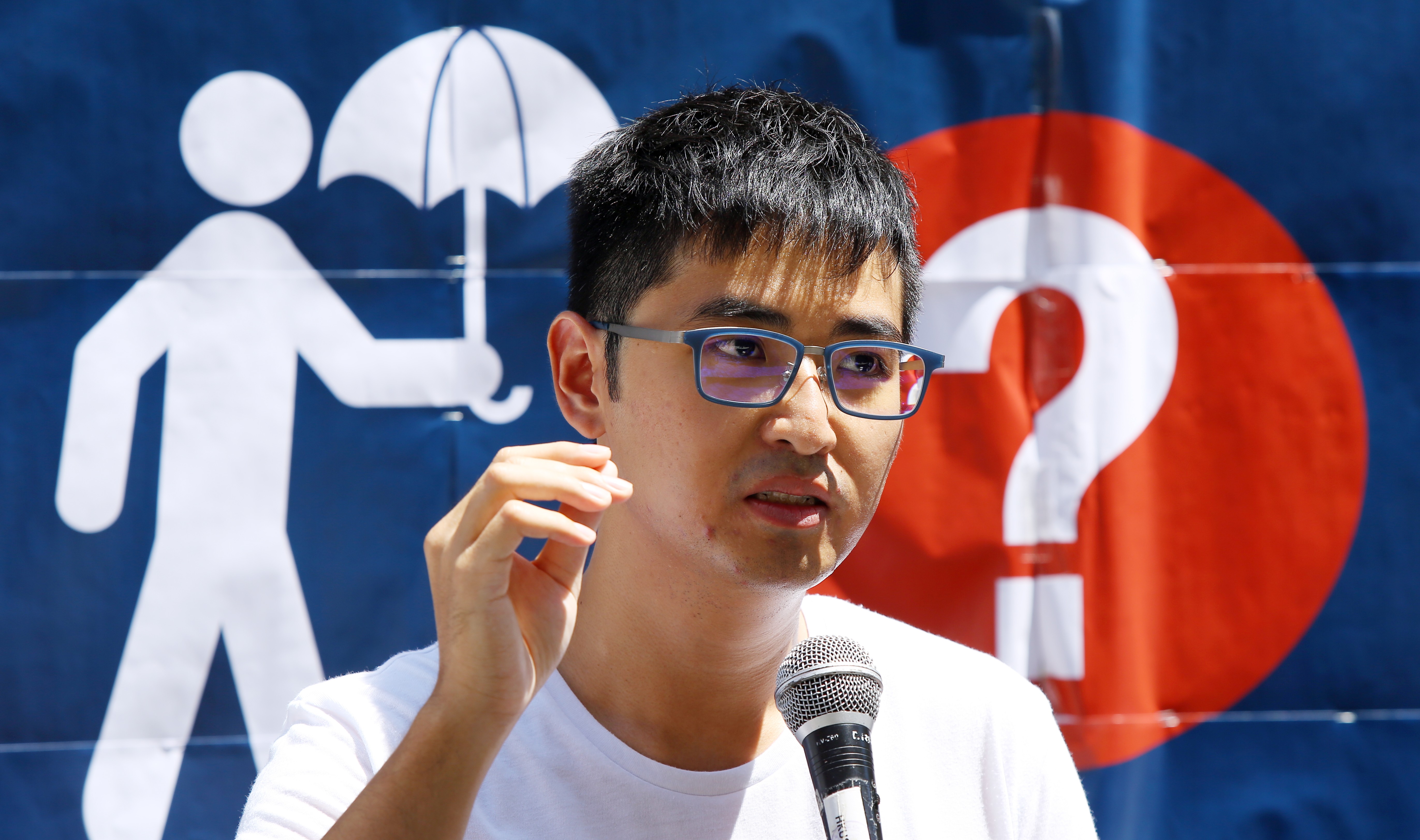 Alex Chow Yong-kang is serving time in jail for storming the government’s headquarters. Photo: Edmond So