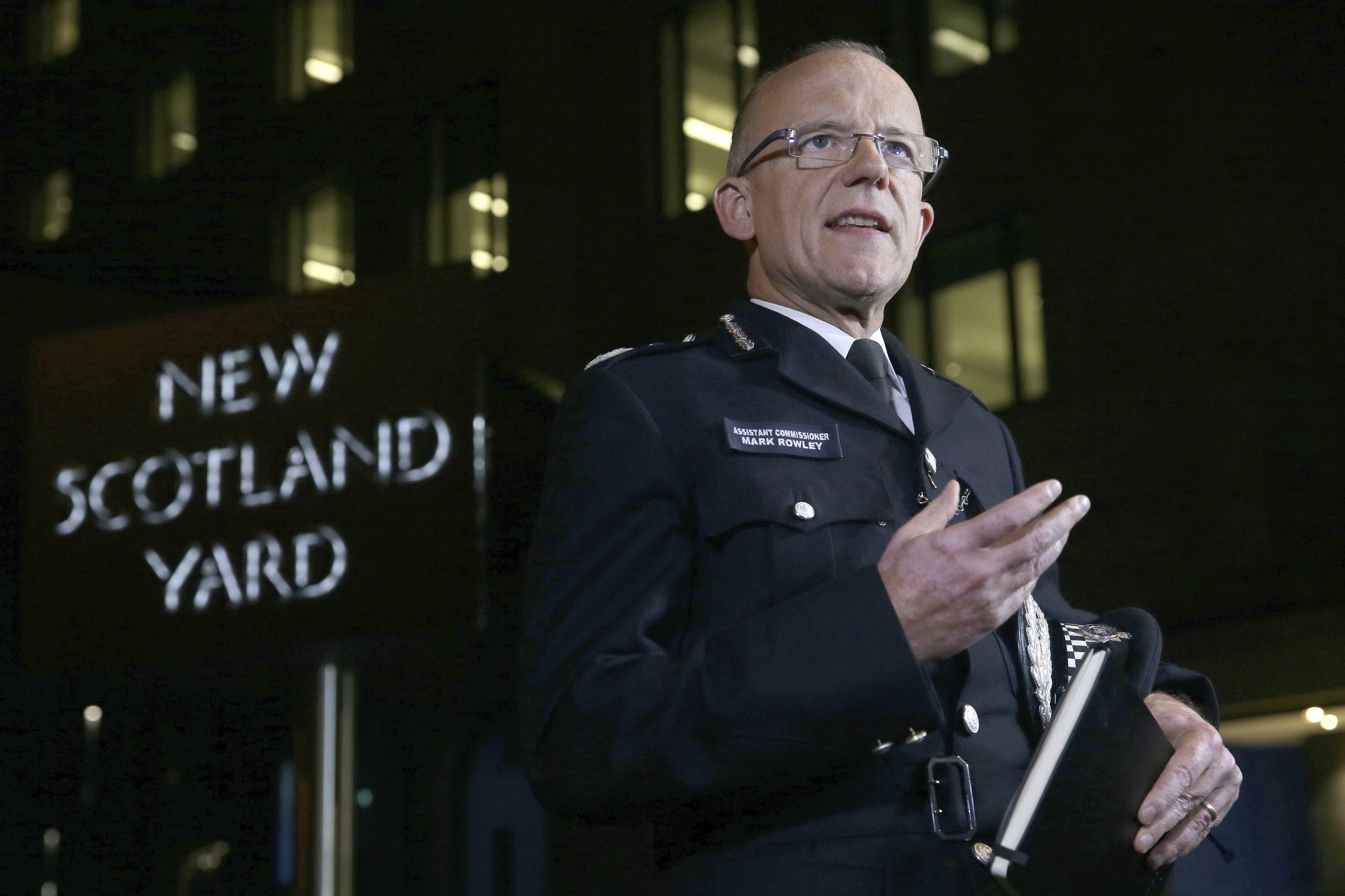 Assistant Police Commissioner Mark Rowley. Photo: AP