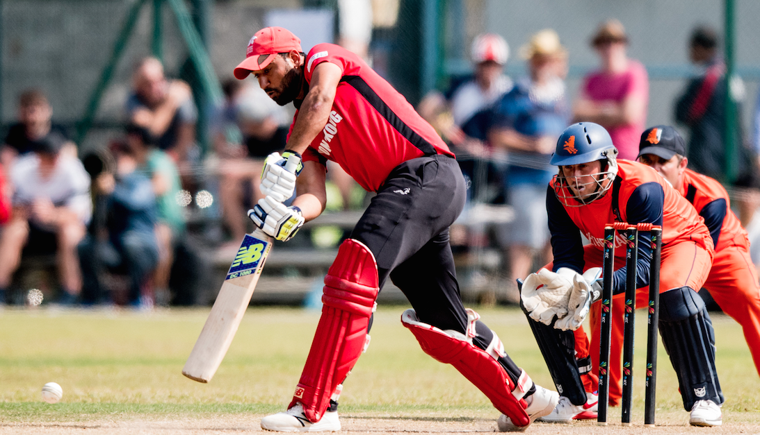 Hong Kong captain Babar Hayat. Photo: Cricket Hong Kong