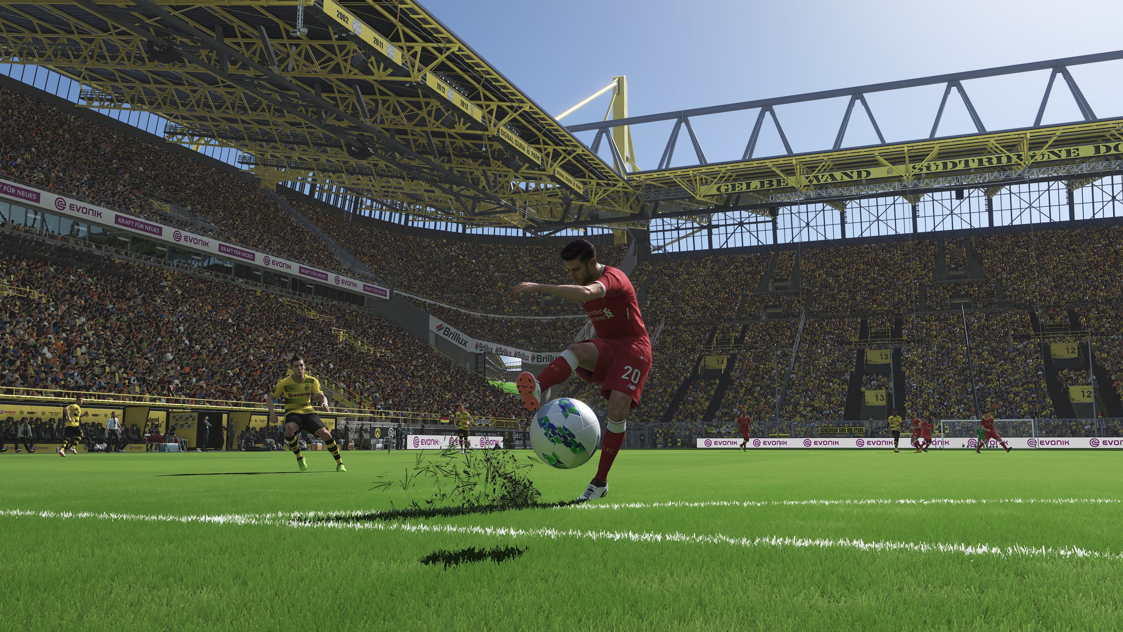 Pro Evolution Soccer 18 is available for PlayStation 3 and 4, Xbox One and 360, and PC.