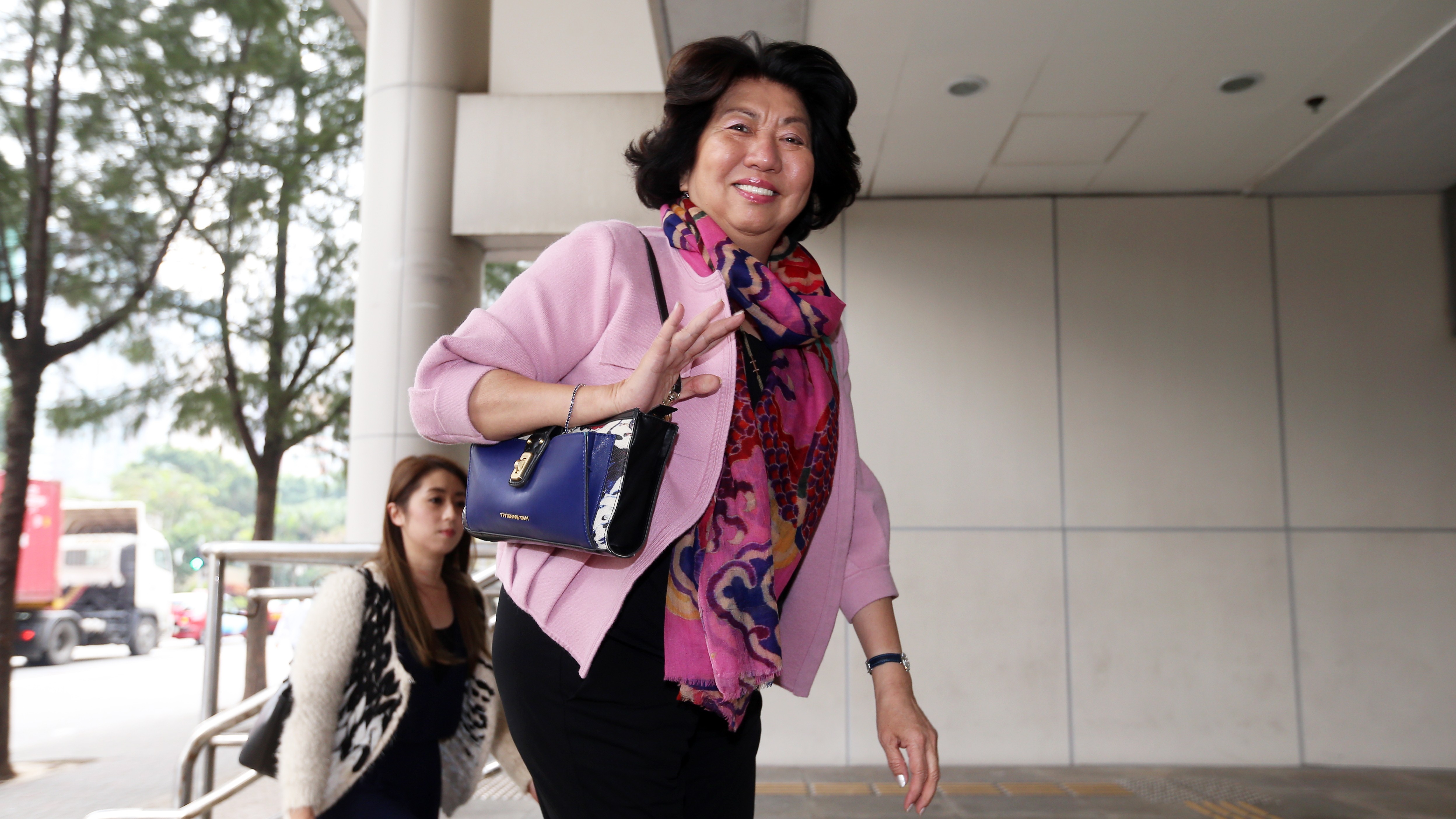 Leonie Ki Man-fung said she forgave Colman Li for his role in a campus siege in which she was injured and asked the magistrate to hand down a lenient sentence. Photo: K.Y. Cheng