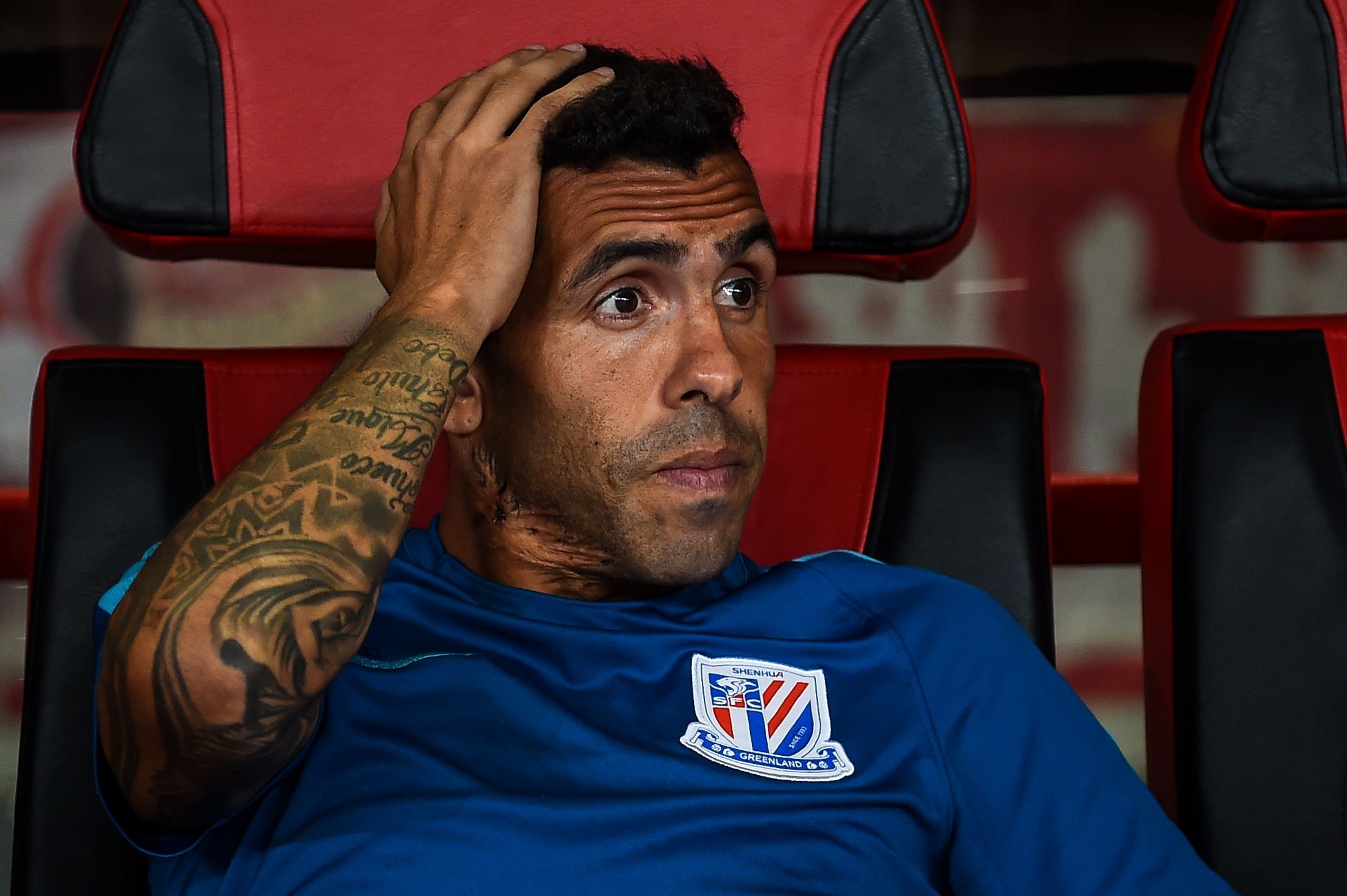 Shanghai Shenhua’s Carlos Tevez has been a flop for sure, but this week’s stories are wildly unfair. Photo: AFP