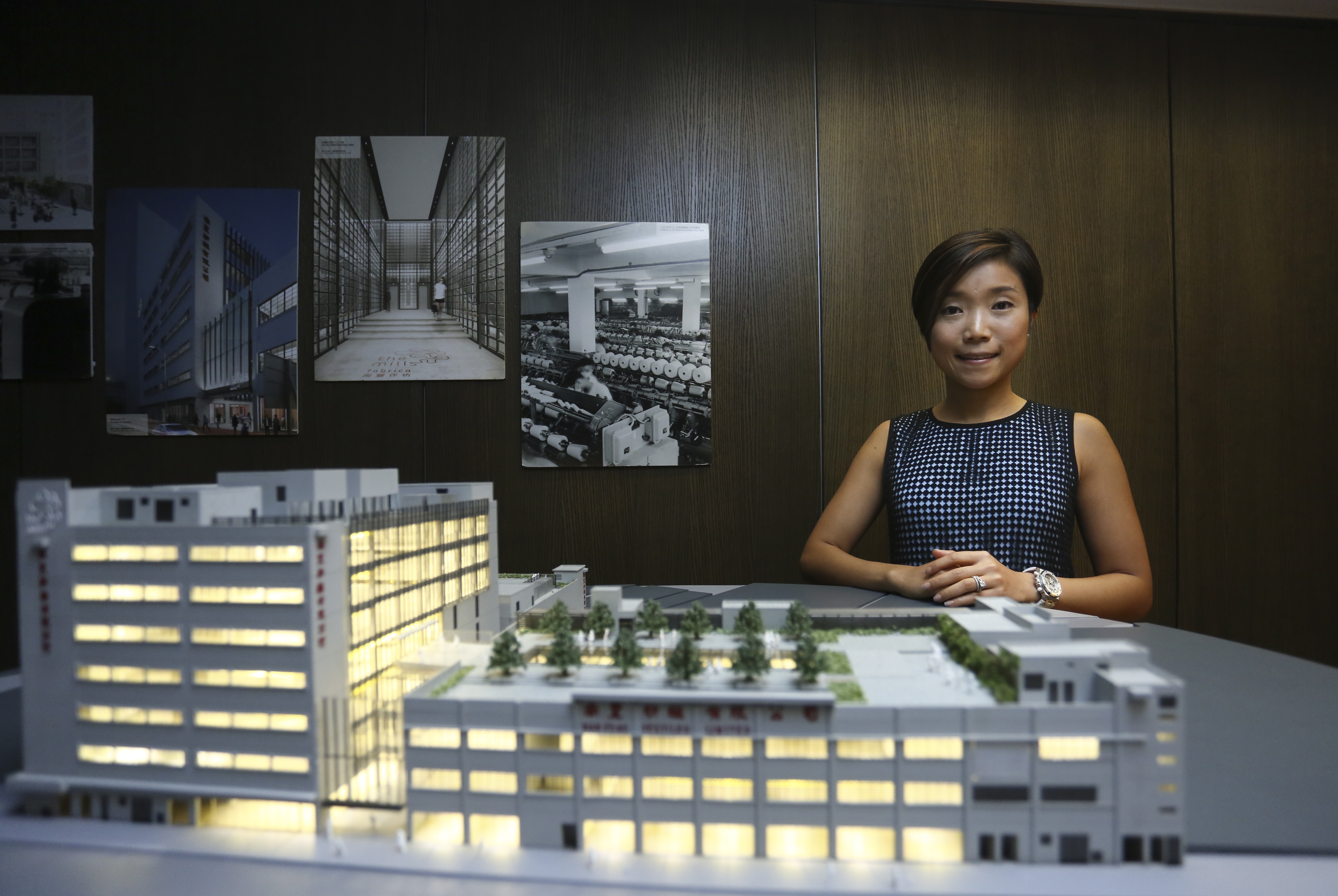 Vanessa Cheung, managing director and head of Hong Kong property development at Nan Fung, poses for a portrait in Nan Fung Tower, Hong Kong. Photo: Jonathan Wong