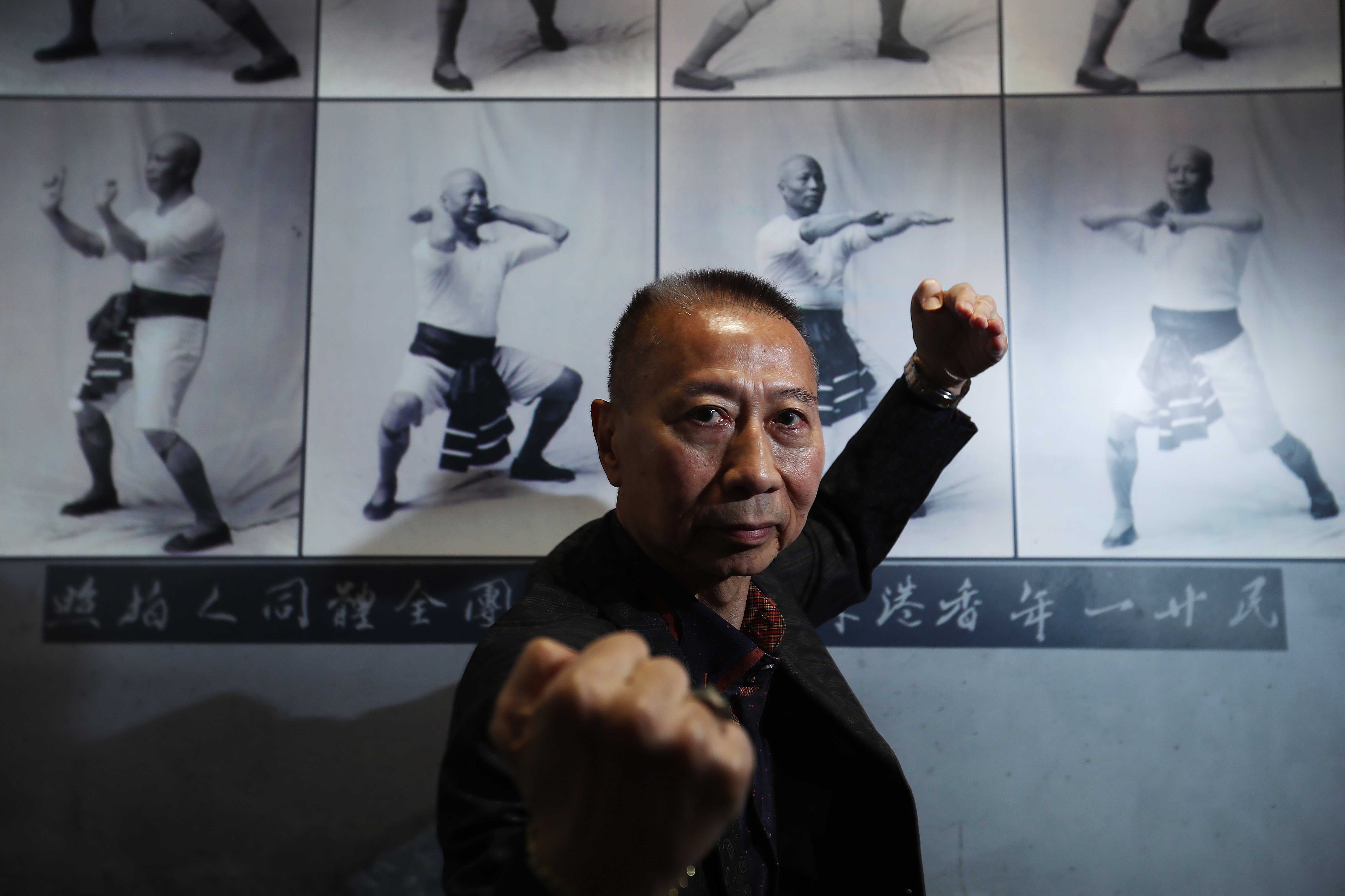 Hung Kuen master Lam Chun-fai has spent more than 60 years teaching students of all ages since he was a teenager. Photo: Nora Tam