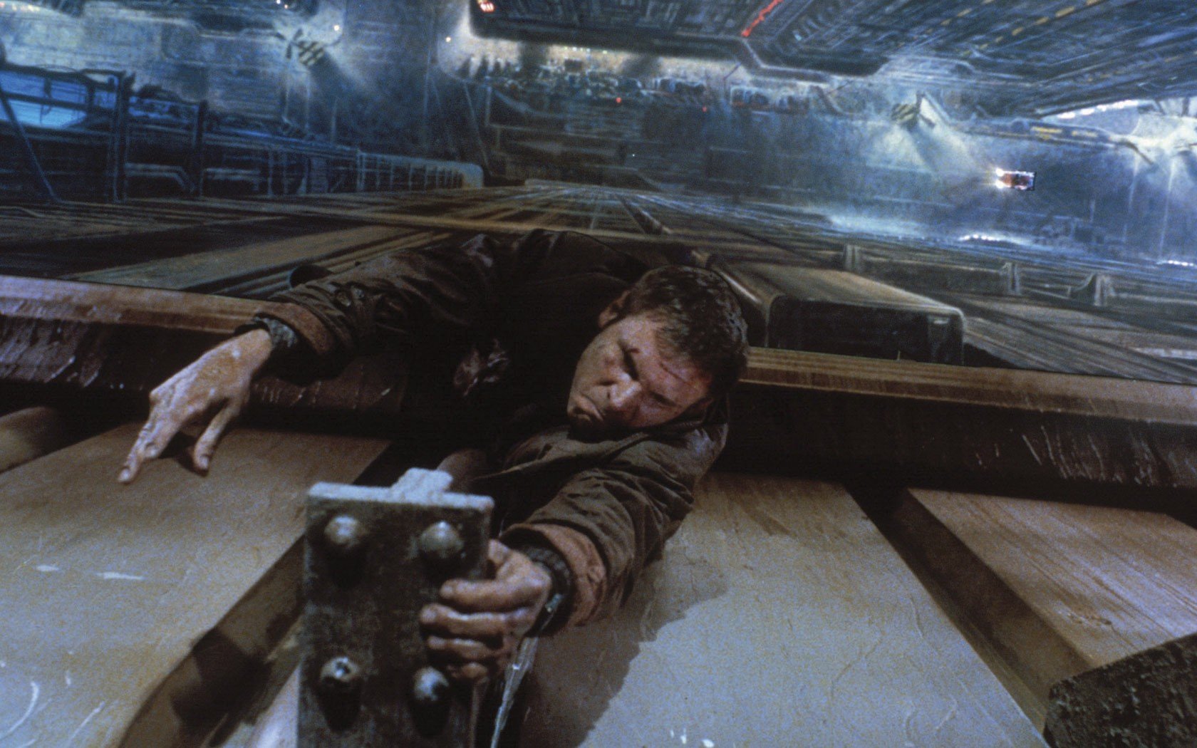 Harrison Ford in a still from Blade Runner (1982) directed by Ridley Scott. Photo: Matt Damon