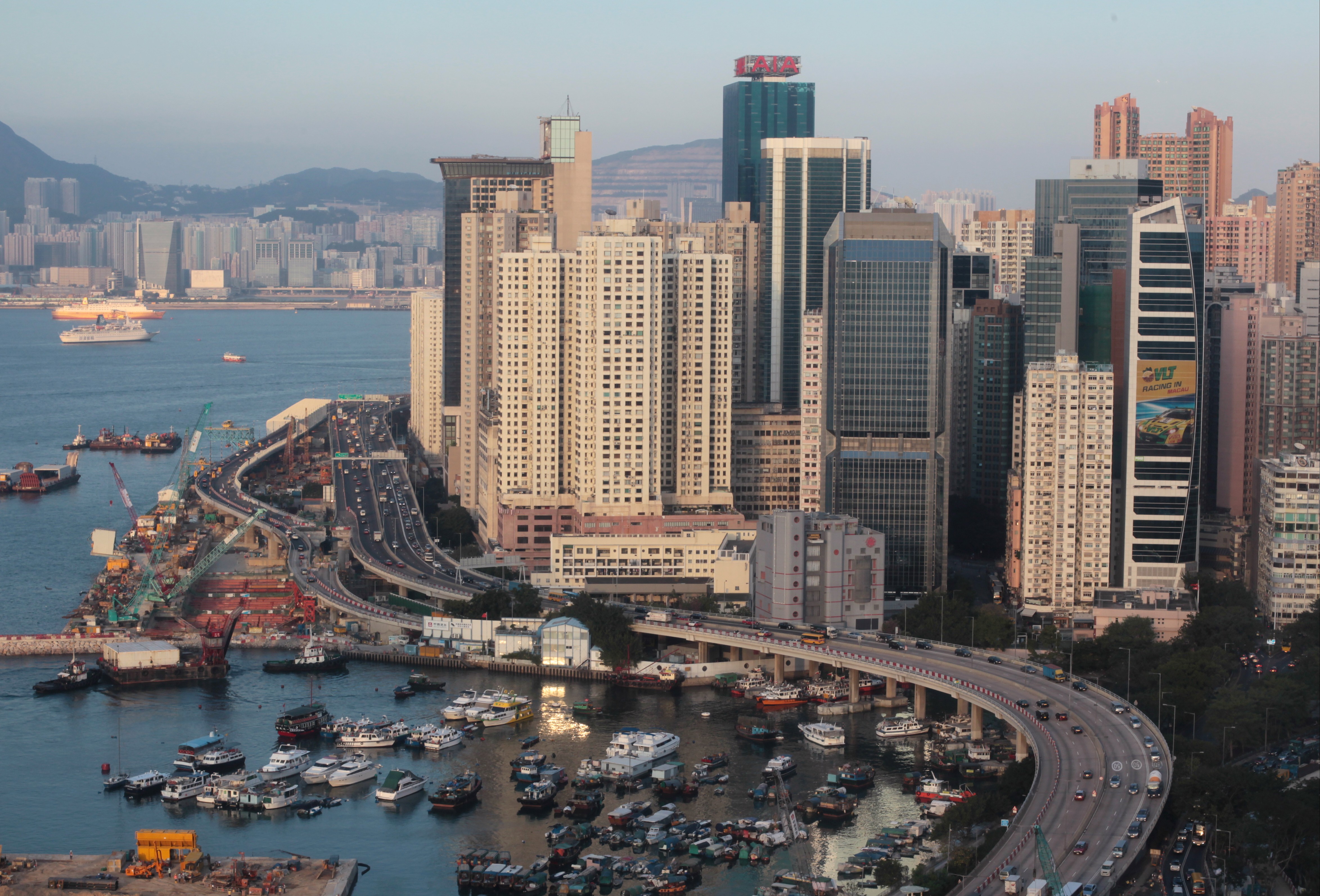 On Hong Kong Island, there is not a single flat in a large estate offered below HK$15,000 per month. Photo: Bruce Yan