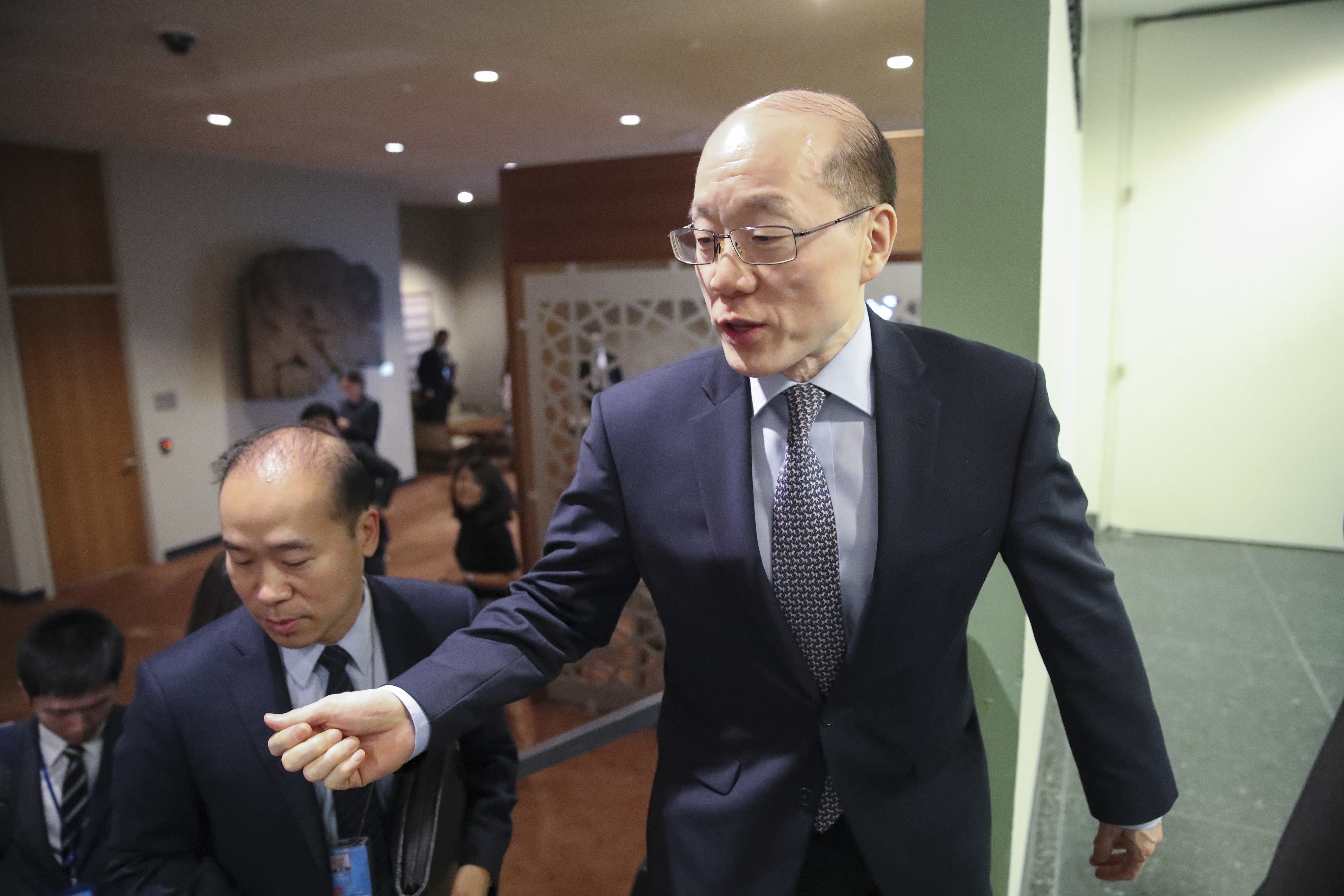 Former ambassador Liu Jieyi has taken up new role at the Taiwan Affairs Office. Photo: AP