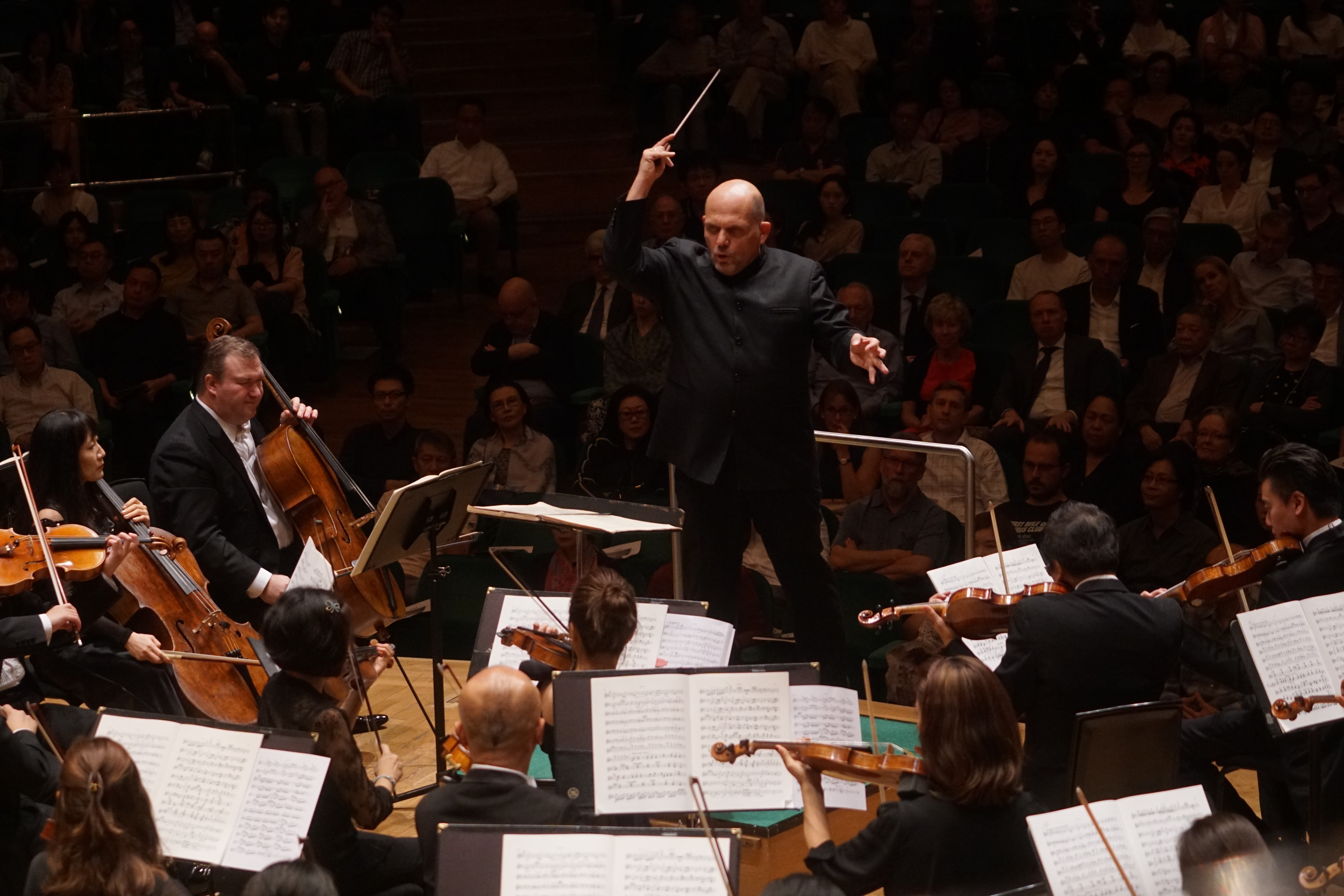 Jaap van Zweden was in his element conducting the Hong Kong Philharmonic Orchestra in Bruckner’s Symphony No. 8 in C Minor on Friday. Photo: Ka Lam/Hong Kong Philharmonic Orchestra
