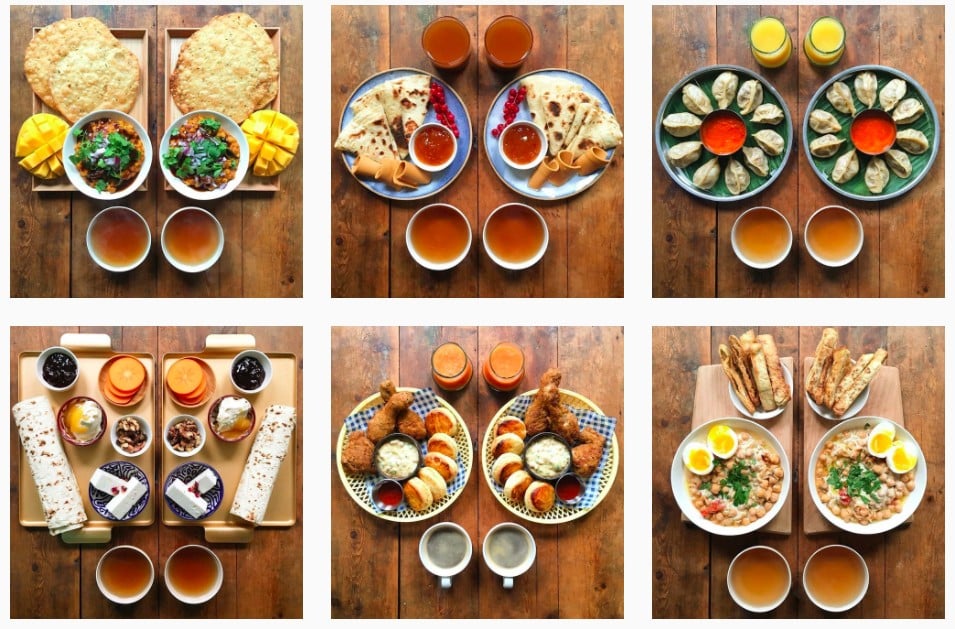 Michael Zee’s symmetrical breakfast photos have given him a full-time career.