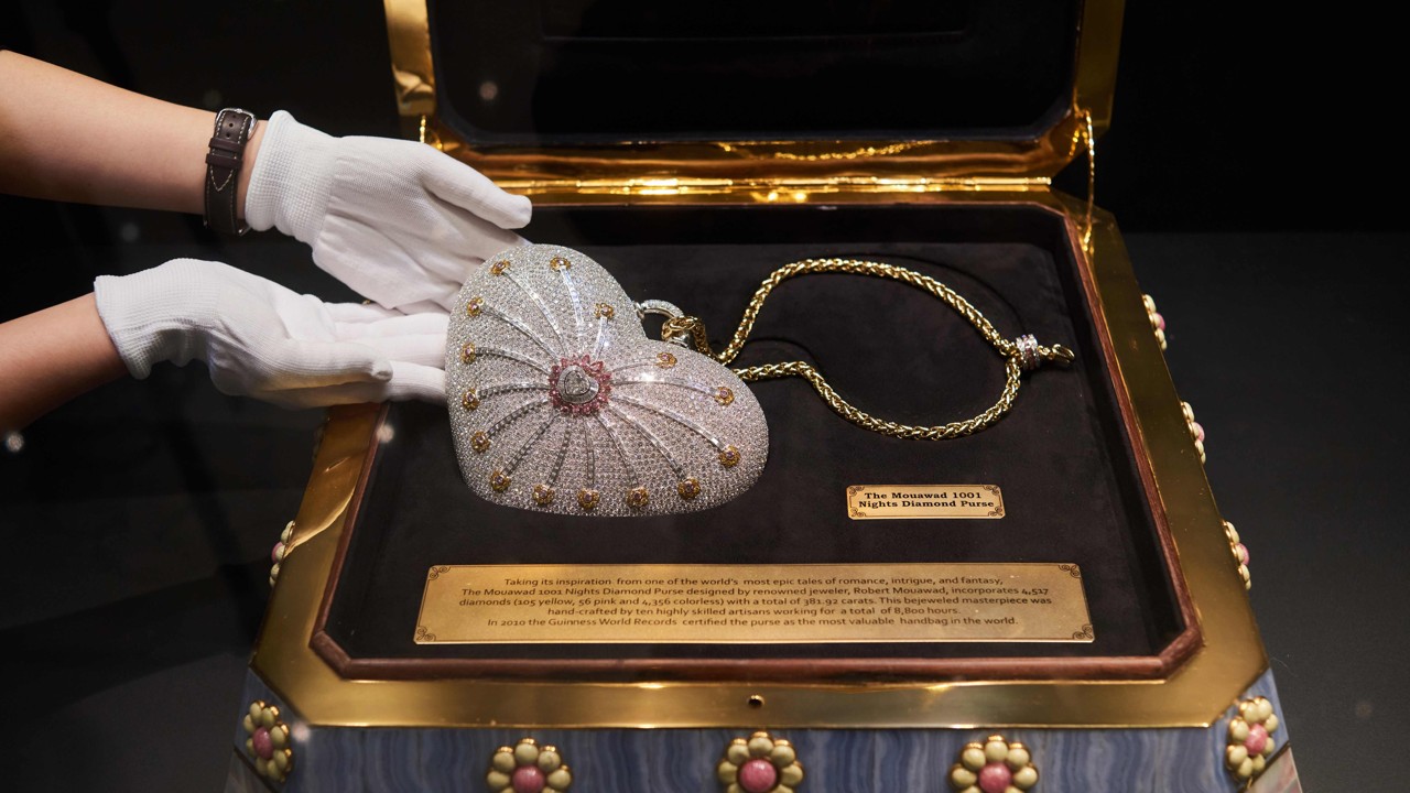 World's most expensive handbag on show at Christie's Hong Kong and