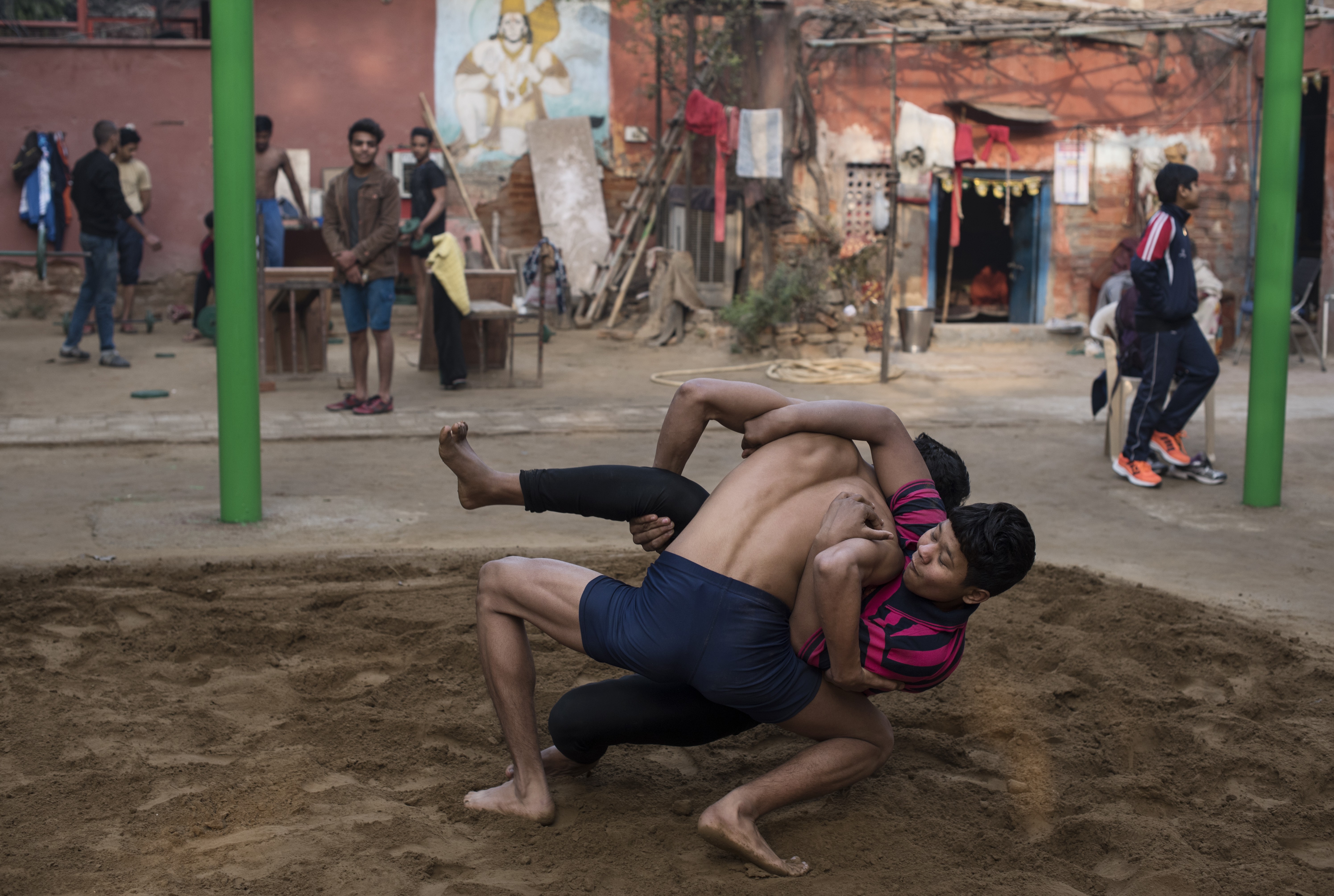 Their families worry they won’t find husbands but Delhi’s determined young kushti fighters are putting the sport first