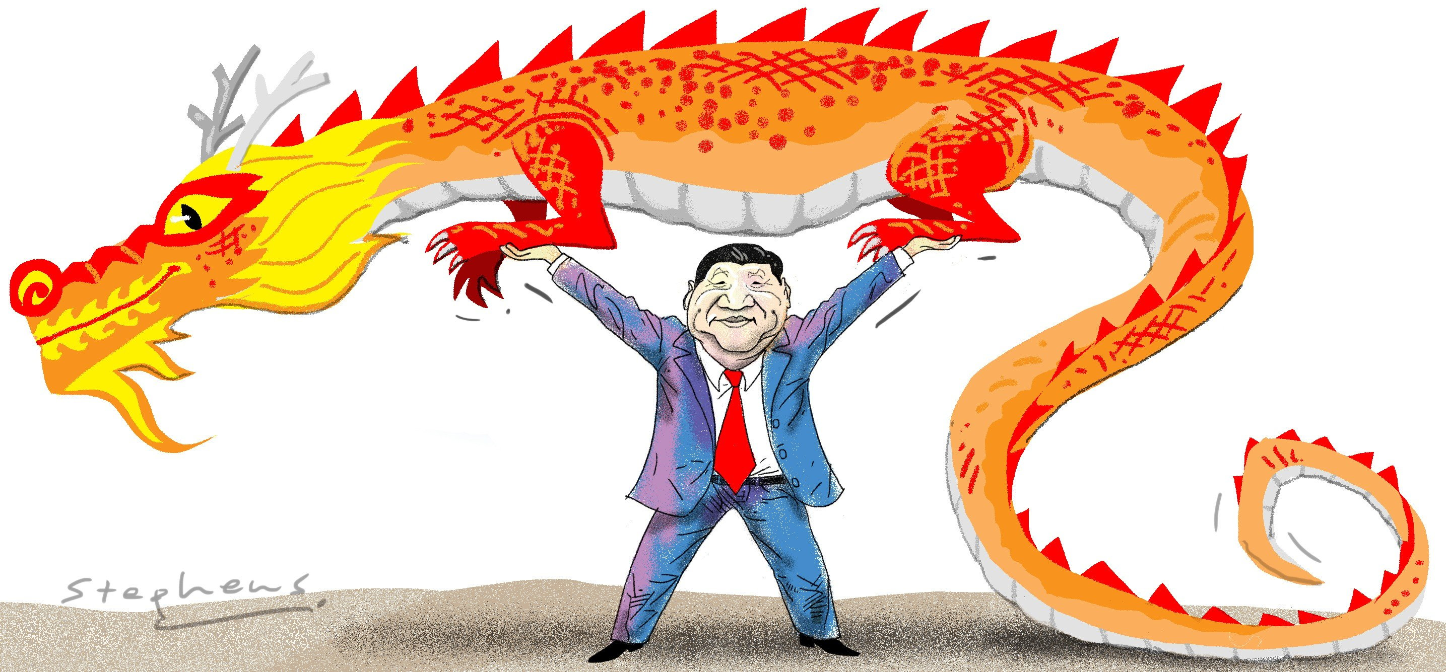 It does not seem like mere coincidence that large changes in China’s trajectory as a country coincide with strong leaders. Illustration: Craig Stephens