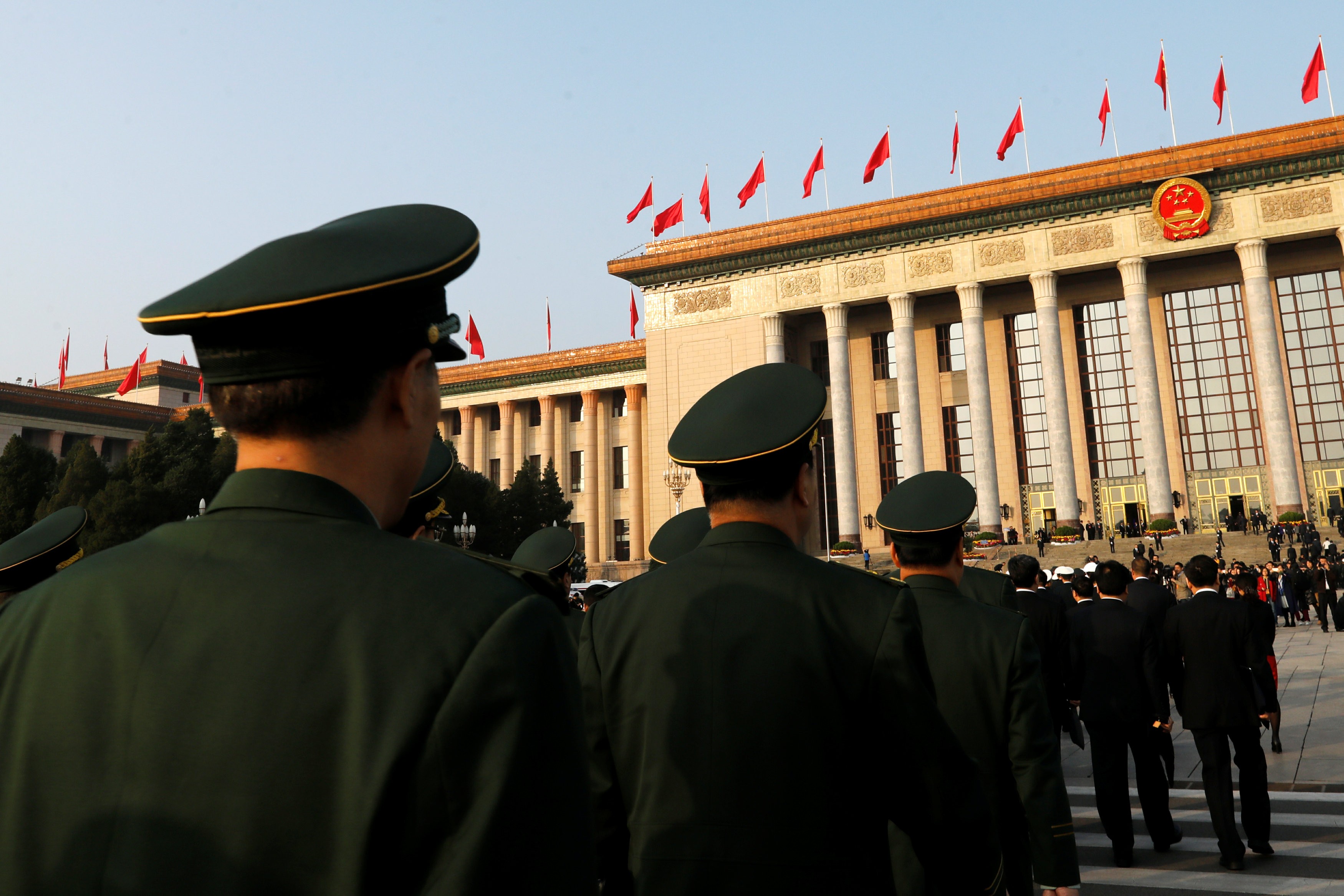 China’s military will be overseen by a smaller Central Military Commission overseeing its day-to-day operations. Photo: Reuters