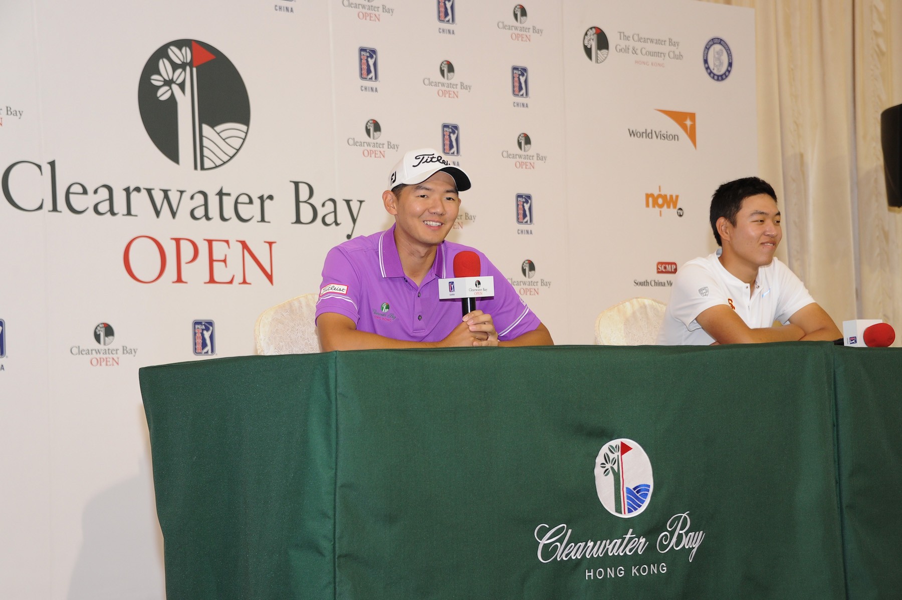 Home hope Jason Hak speaks ahead of the Clearwater Bay Open. Photos: PGA Tour China