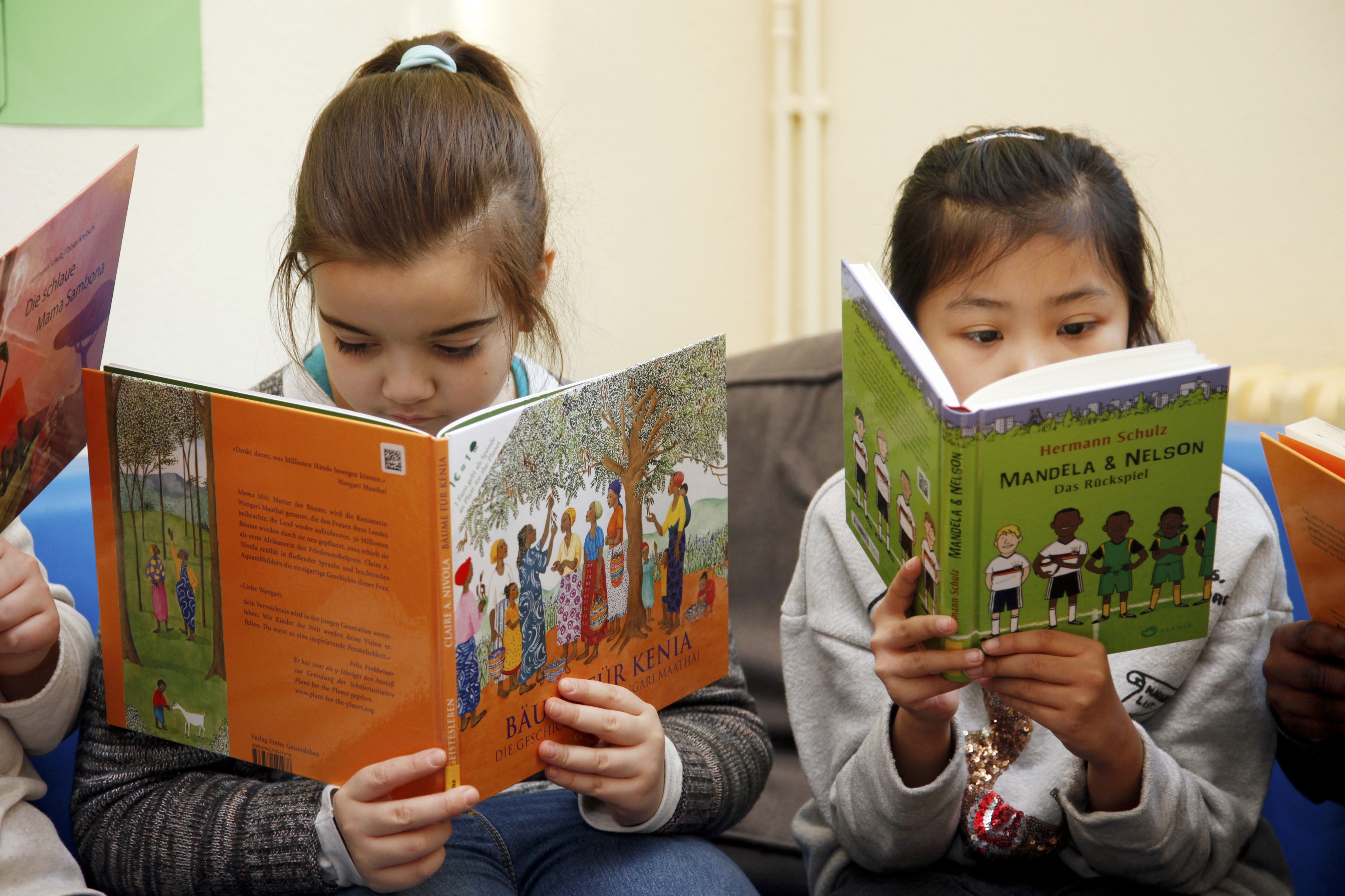 Primary school pupils in Hong Kong learn about life in Africa. Hong Kong has to take heed of the social side of learning as it looks for a more enlightened education system, with less test-driven teaching methods. Photo: Alamy Stock Photo