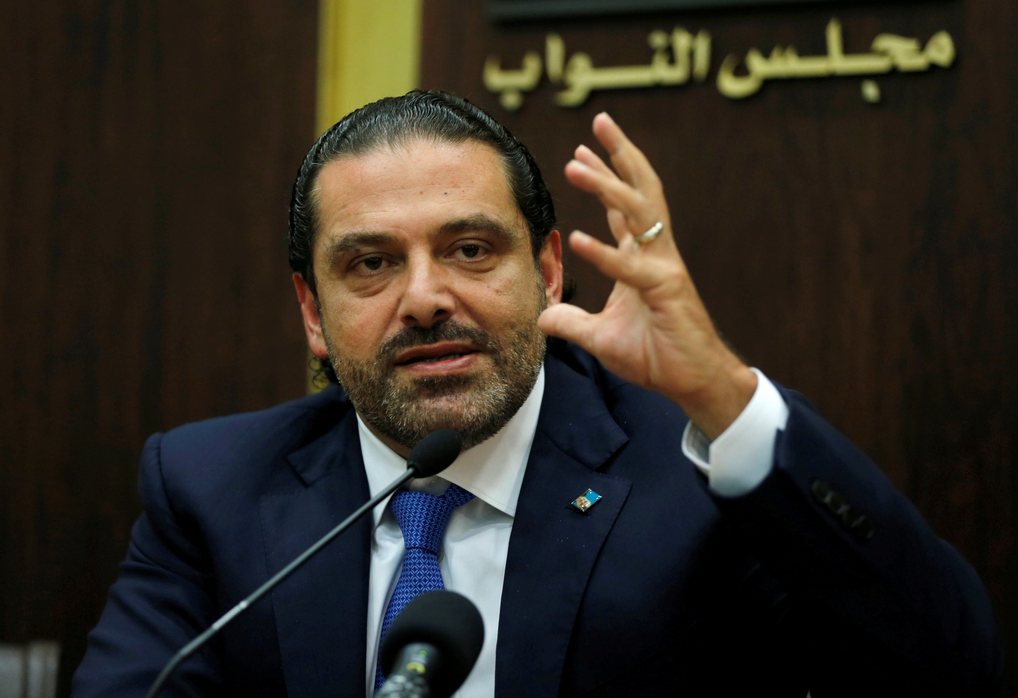 Lebanon’s former prime minister Saad al-Hariri. Photo: Reuters