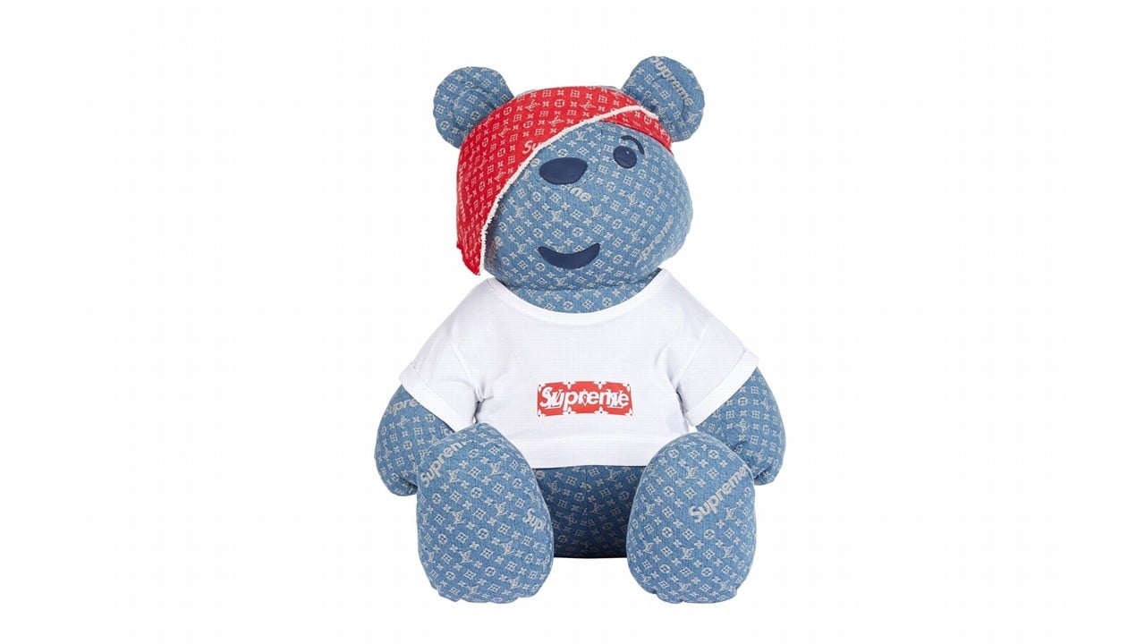 Supreme x Louis Vuitton Pudsey Bear sells for over US 100 000 South China Morning Post