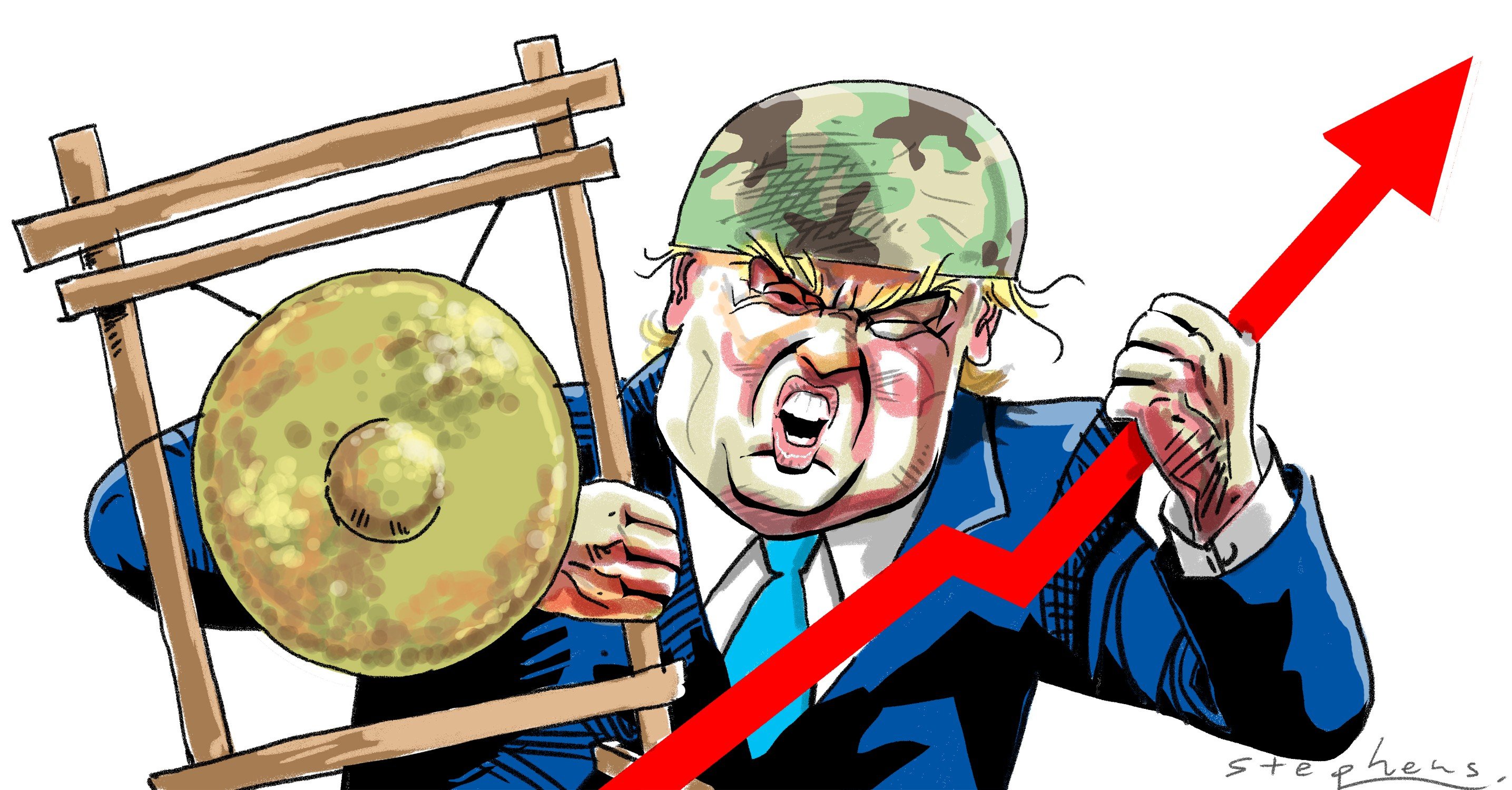 The Trump administration has been moving systematically to put the regulatory pieces in place so it can credibly threaten China with limits on its exports, ­investment and other elements of the relationship. Illustration: Craig Stephens