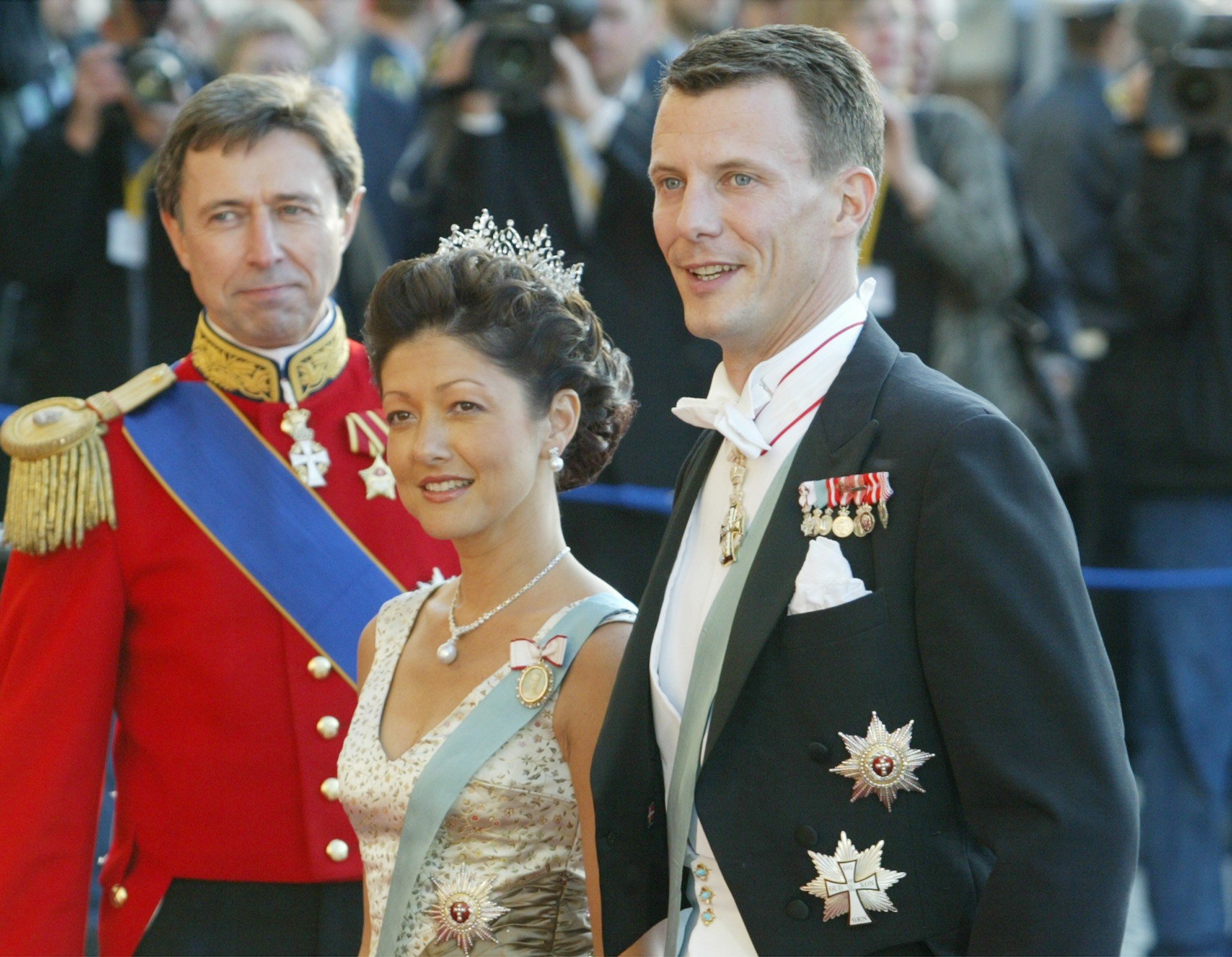 Denmark's Prince Joachim (right (and his wife Princess Alexandra on royal duty in Copenhagen in 2004. Photo: AP