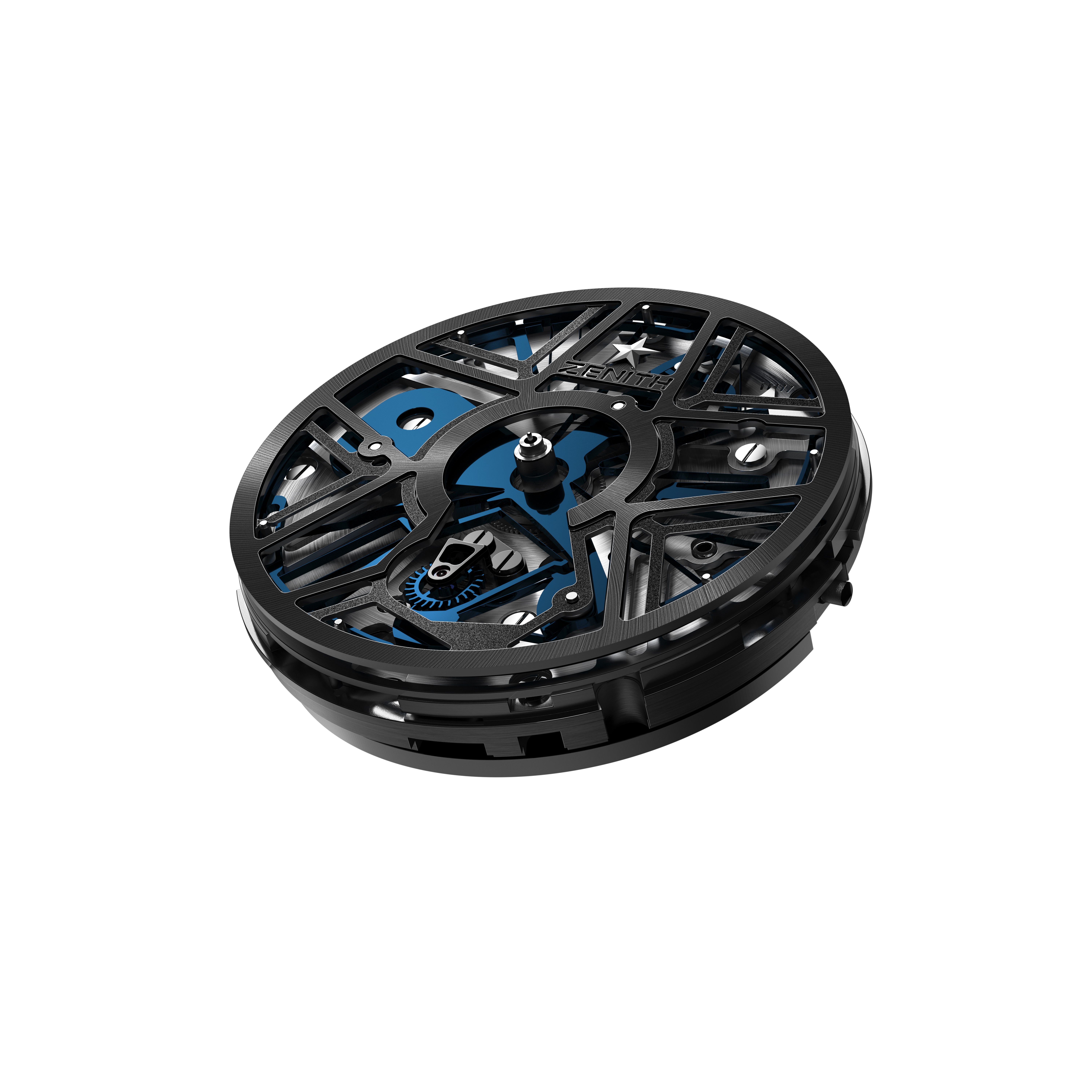 Zenith’s new oscillator is barely 0.5mm thick.