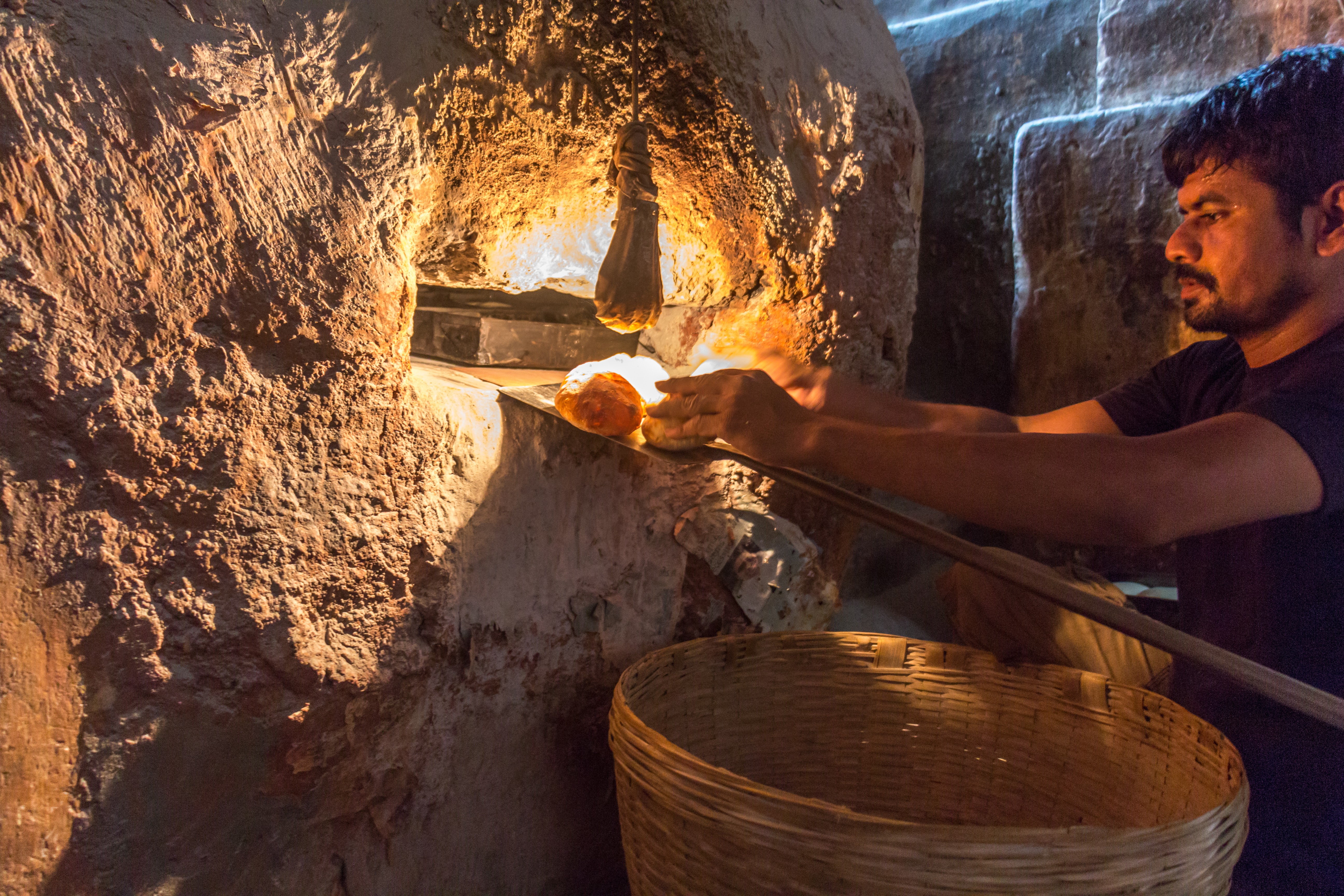 At the 100-year-old Fernandes Bakery in Verem, Goa, bread is baked in a traditional wood-fired oven. Photo: Rathina Sankari