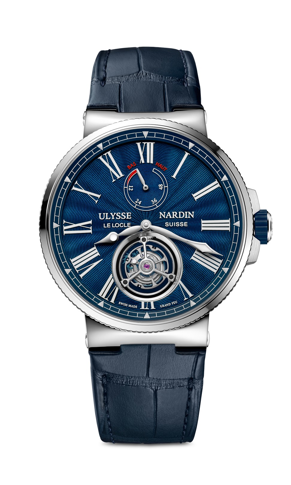 Ulysse Nardin goes up a notch with Marine Tourbillon Blue Grand