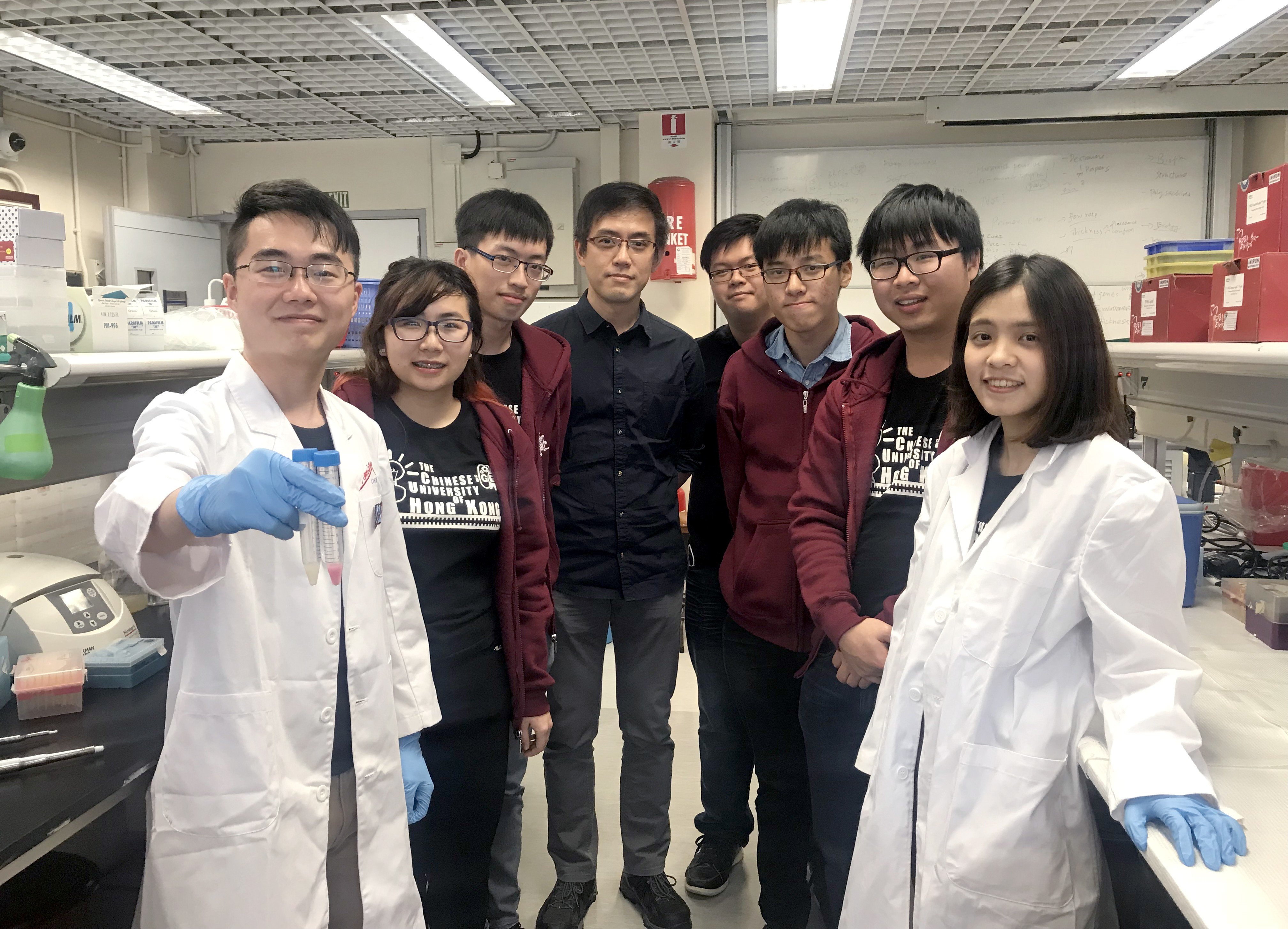 The group was among 108 teams from across the globe who won gold awards at an international competition for synthetic biology in the United States last month. Photo: Elizabeth Cheung