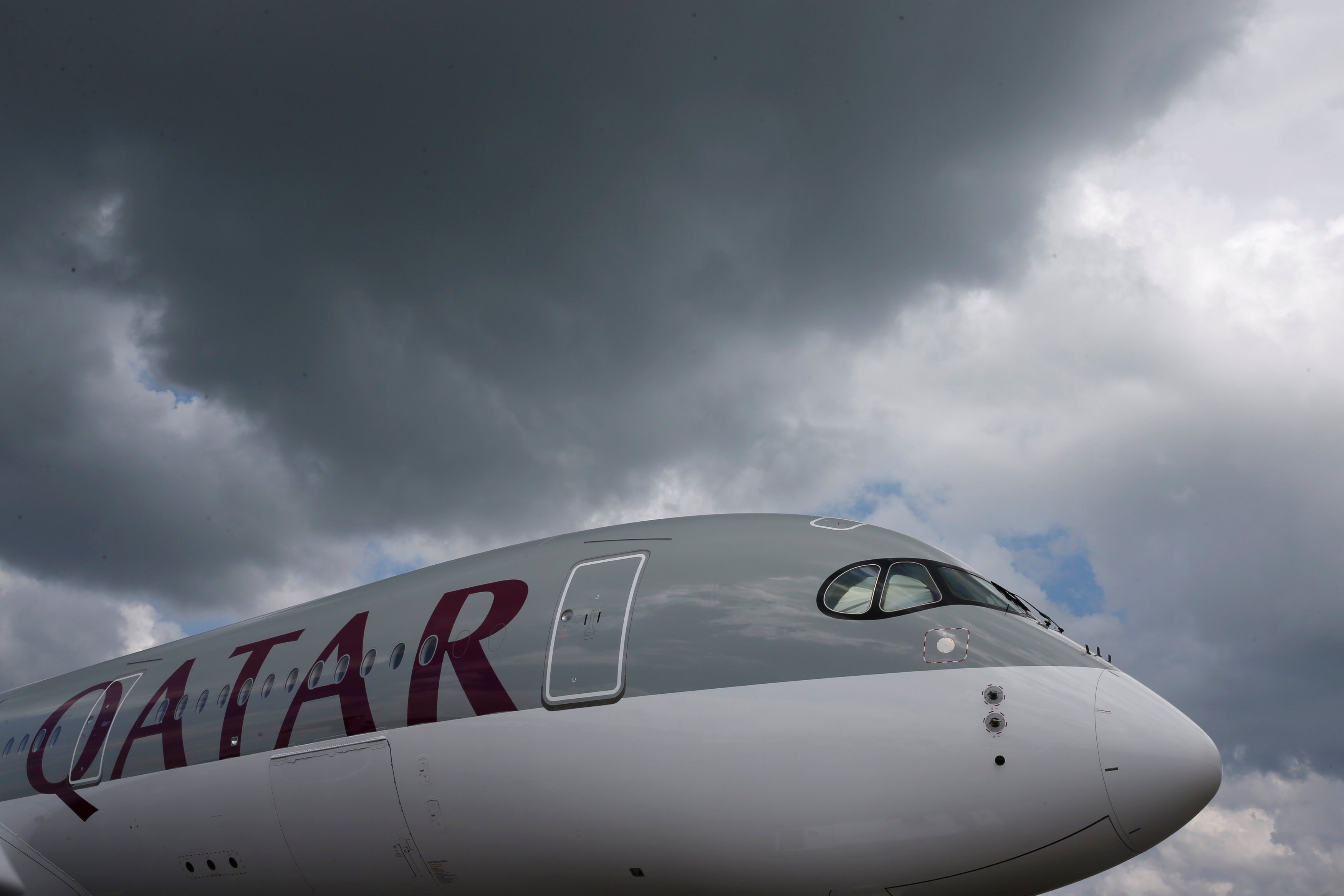 Qatar Airways are one of the Qatari companies to invest in sports sponsorship to boost their profile and that of their tiny nation. Photo: Reuters