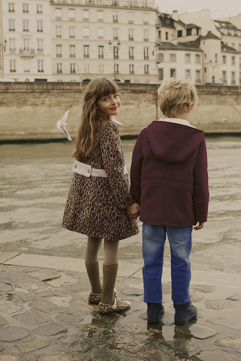 Luxury brands are tapping the trend, offering either “mini-me” versions or original children’s wear