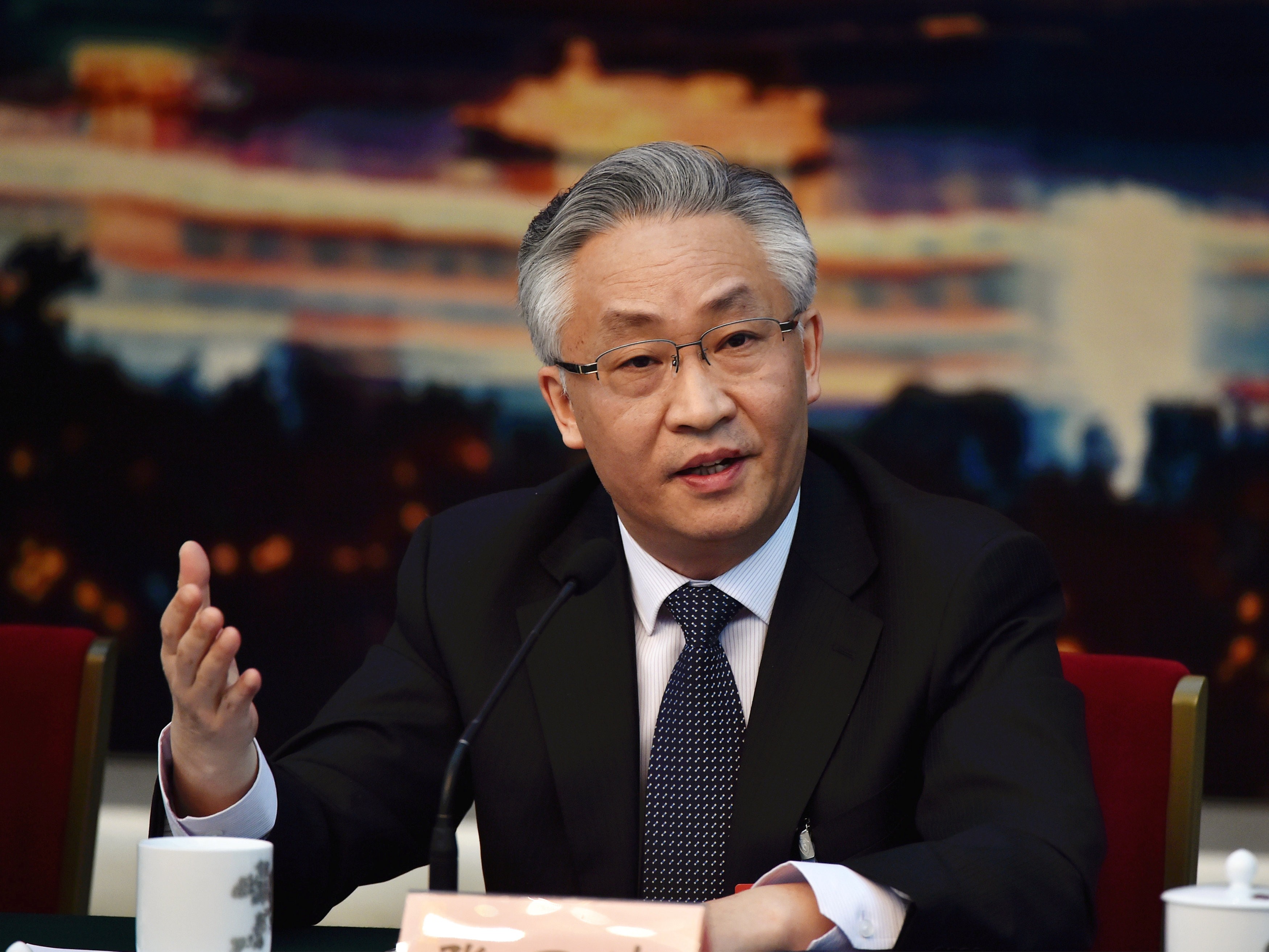 A file picture of Tianjin’s new mayor, Zhang Guoqing. Photo: Reuters