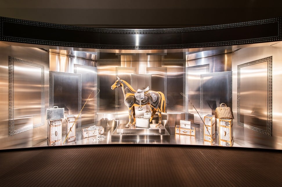 Fantastic Miniature Worlds Bursting with Color for Hermes' Window