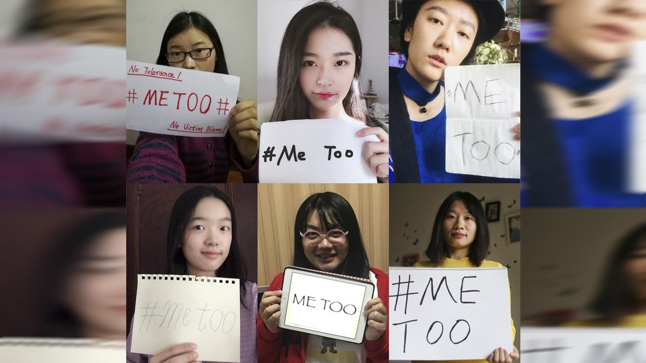 Chinese women, inspired by the #MeToo campaign that originated in the United States, come forward with their own stories. Photo: Handout