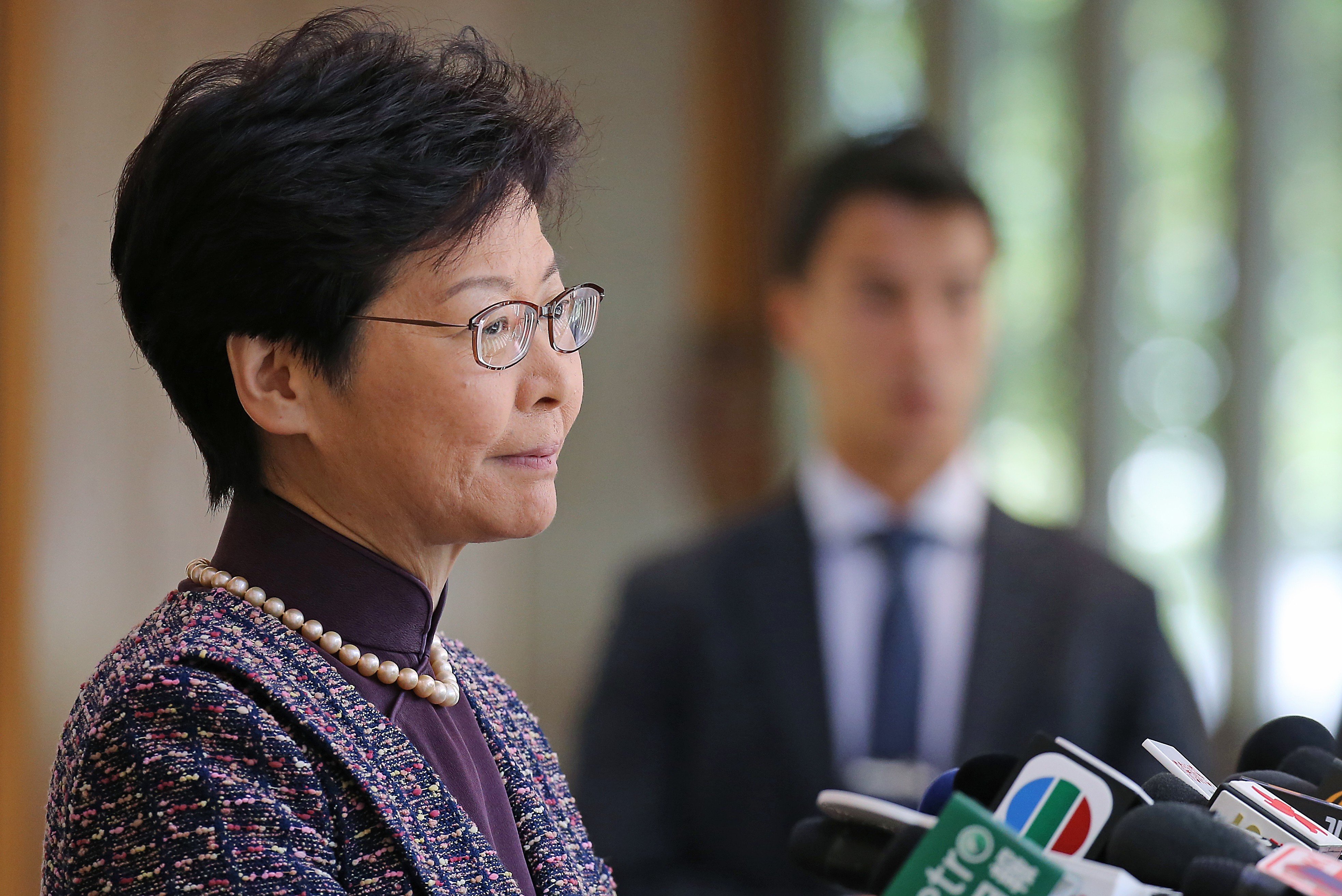 Chief Executive Carrie Lam Cheng Yuet-ngor highlighted innovation and research in her maiden policy address last year. Photo: Dickson Lee
