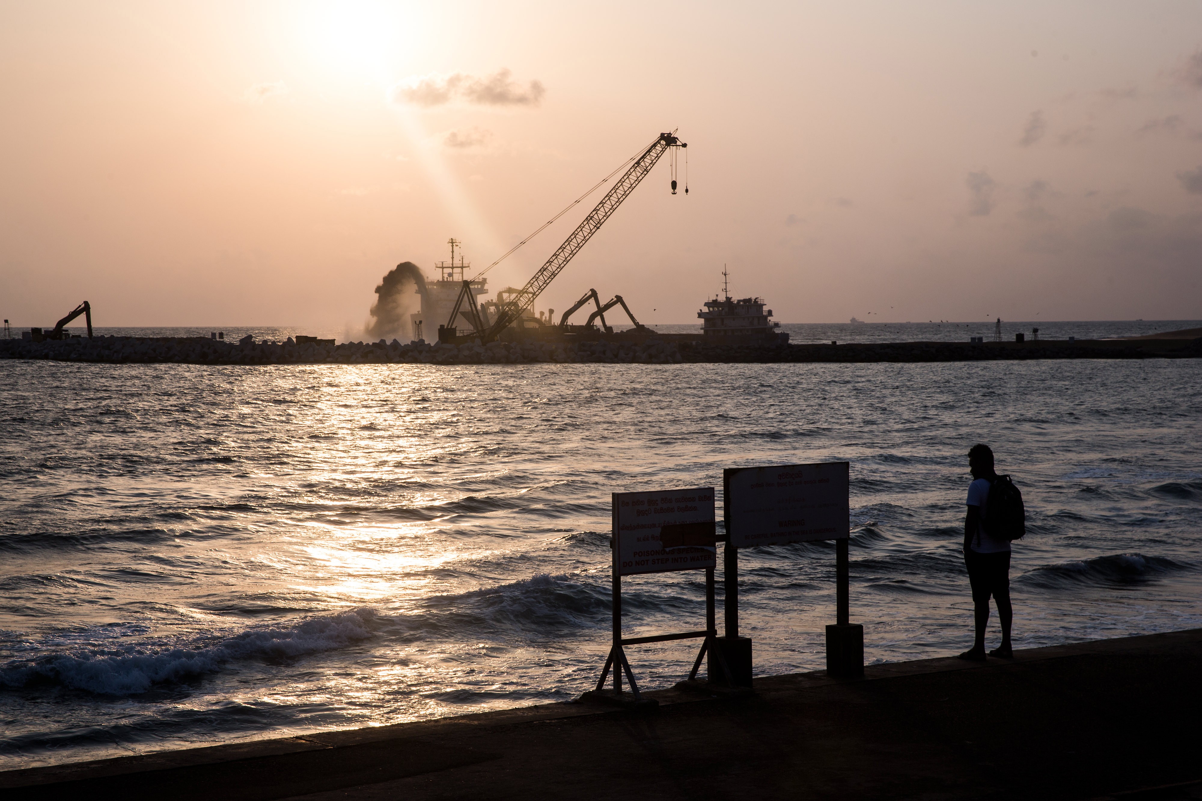 Freddie Kleiner says China’s increasing role in Sri Lanka’s development – including its major Port City Colombo plans – has some asking whether Beijing’s growing influence threatens the nation’s sovereignty
