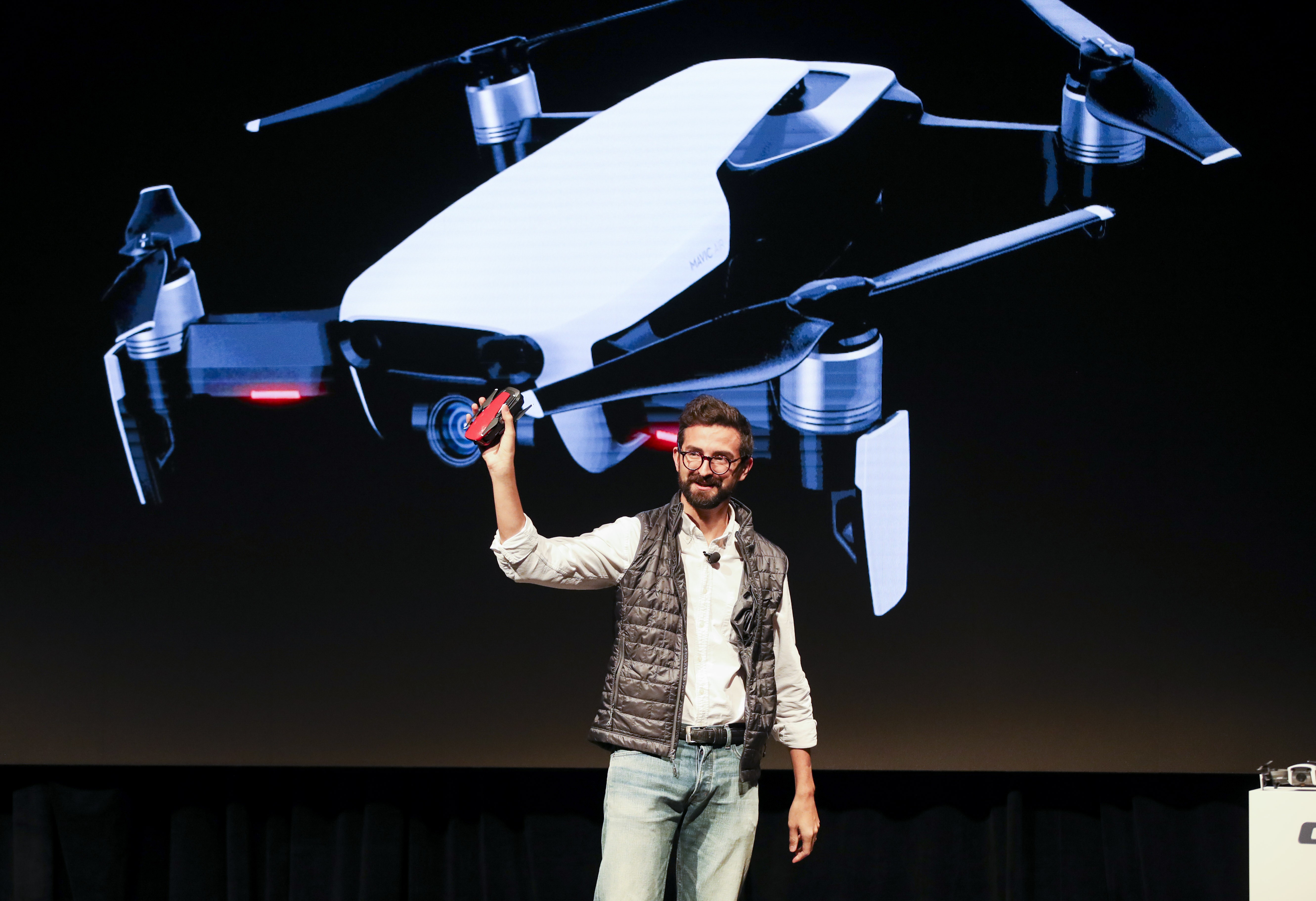 The Mavic Air, the size of an iPhone, is on sale now, ready for shipping to Hong Kong next week