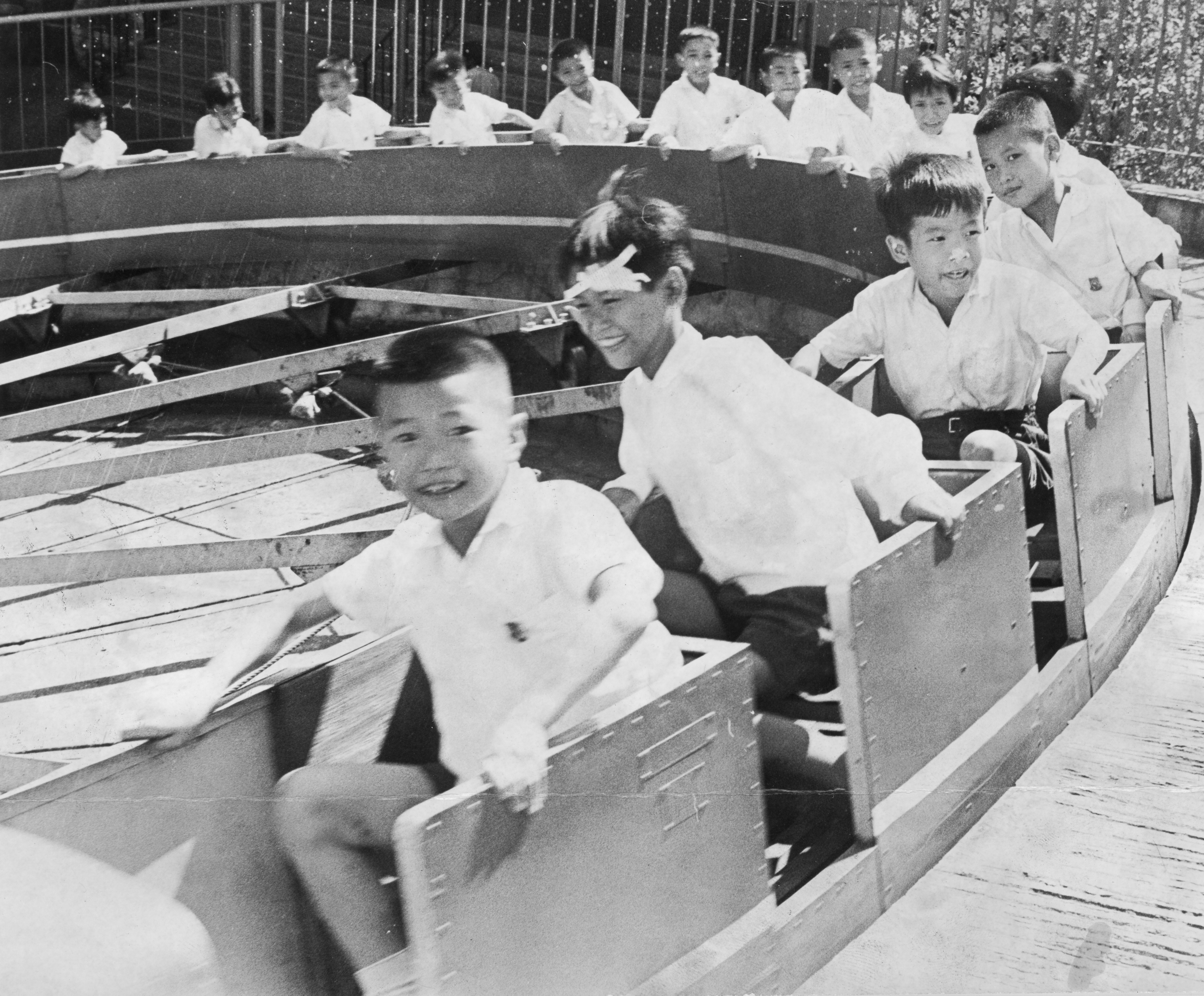 The Hans Andersen Club hosted 500 children at Kai Tak Entertainment Park, in San Po Kong, in October 1969. Pictures: SCMP